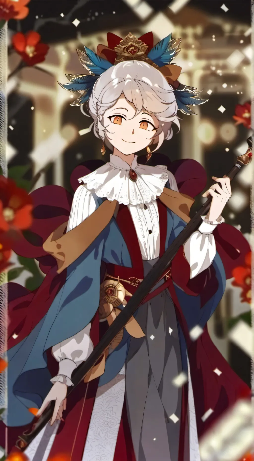 ai character:  Evelin  background