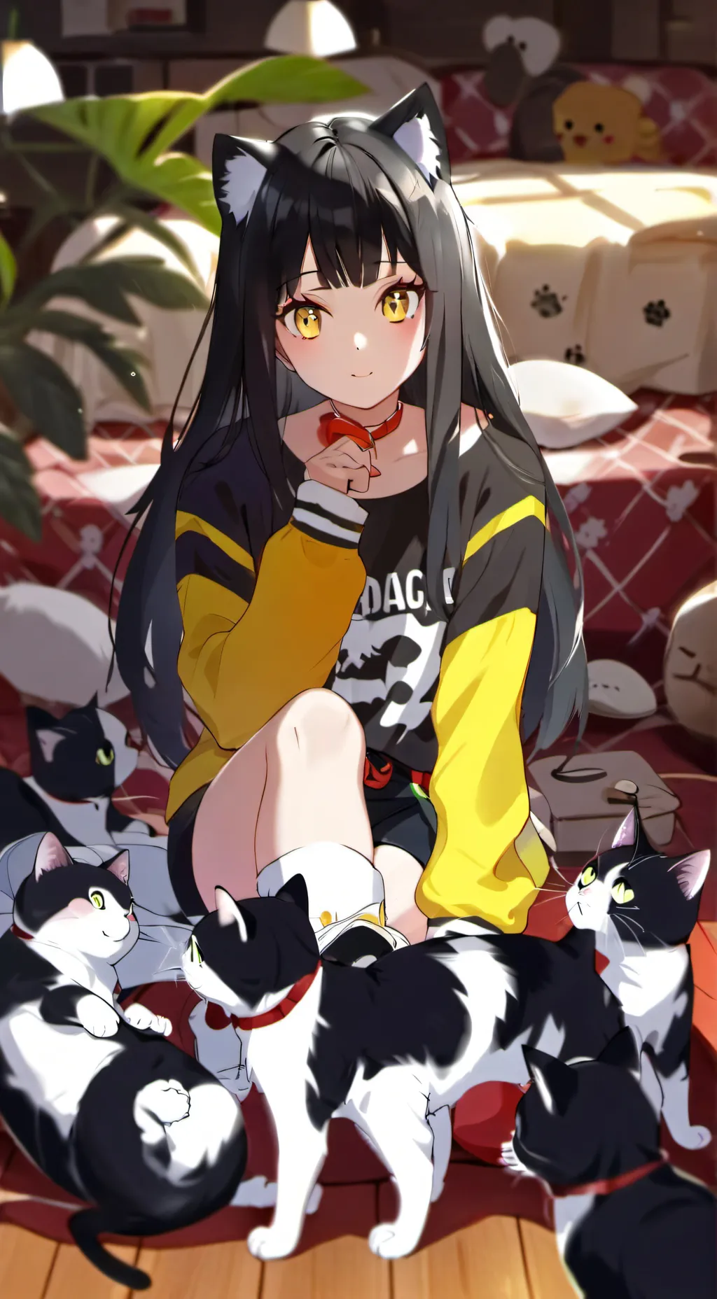 ai character: Lily background