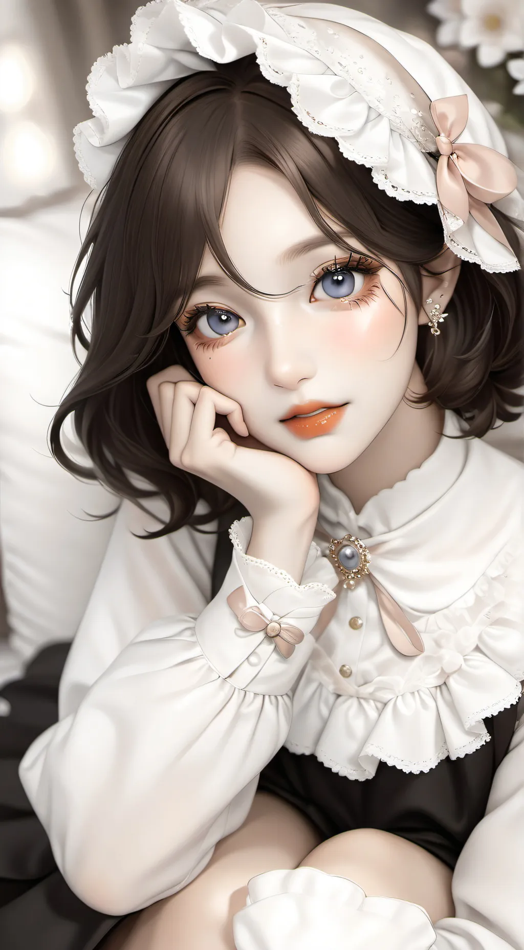 ai character: Kpop School 3! background