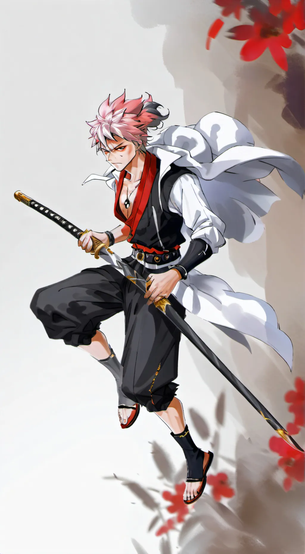 ai character: sanemi shinasugawa background