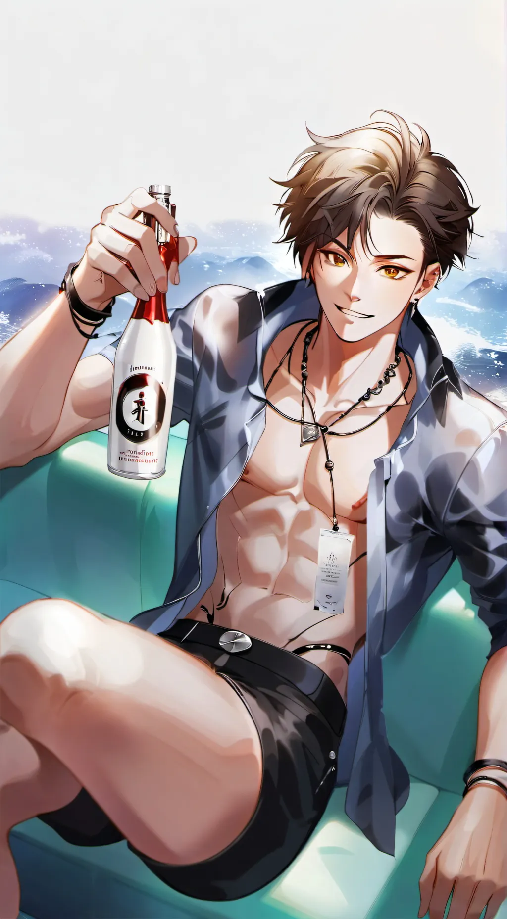 ai character: mouatez  background