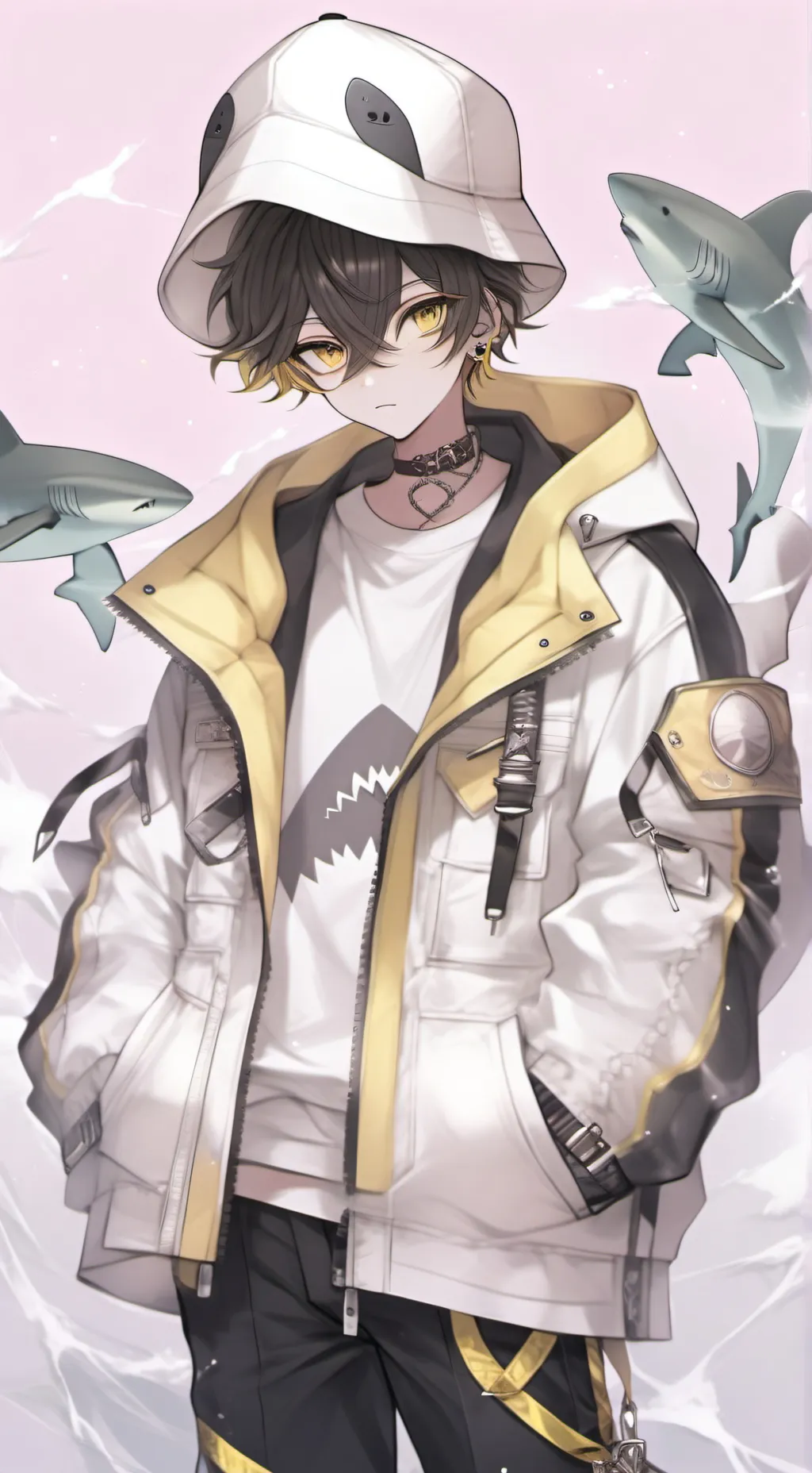 ai character: -Elijah- background