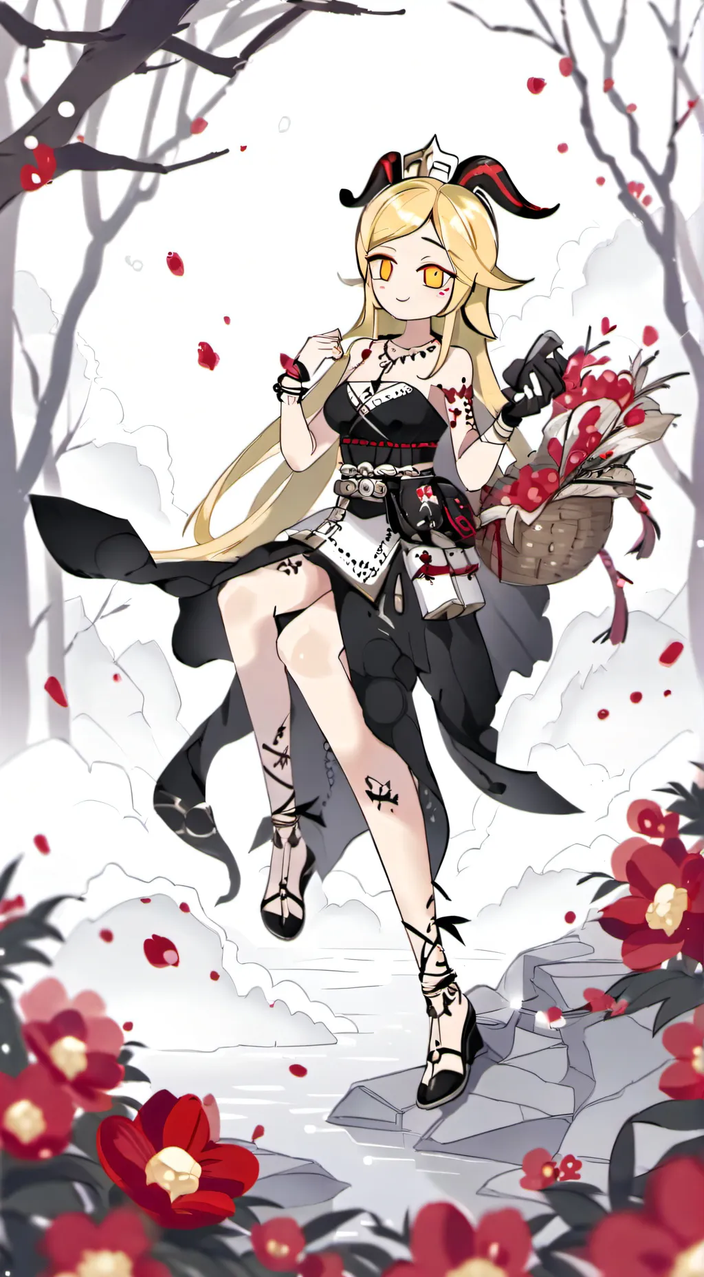 ai character: Belle background