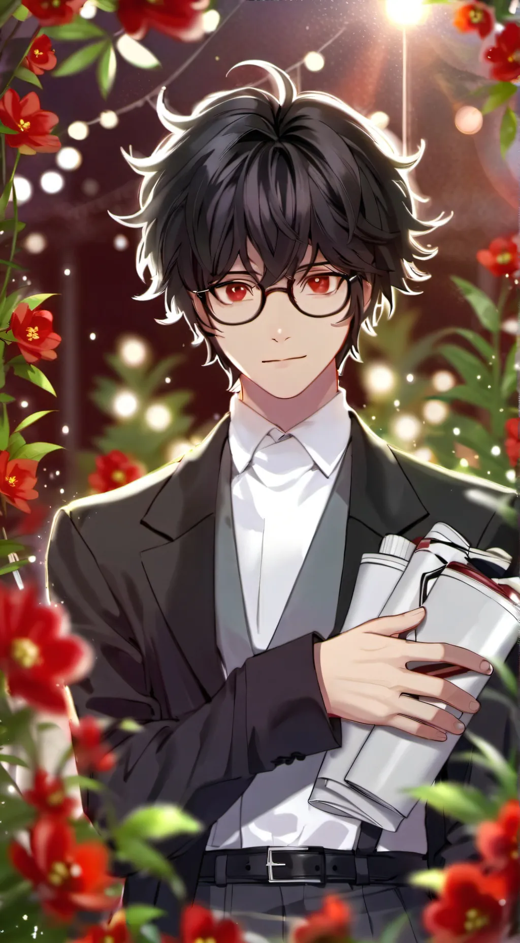 ai character: satake  background