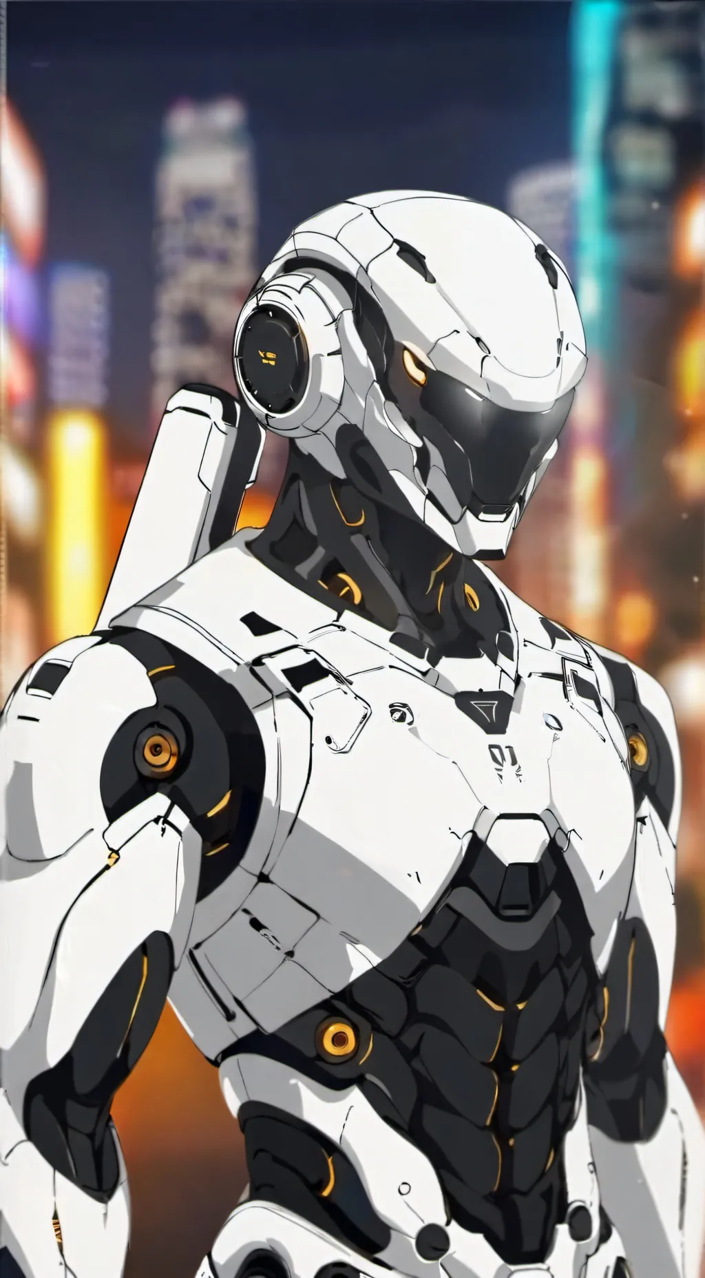 ai character: RoboFusion background