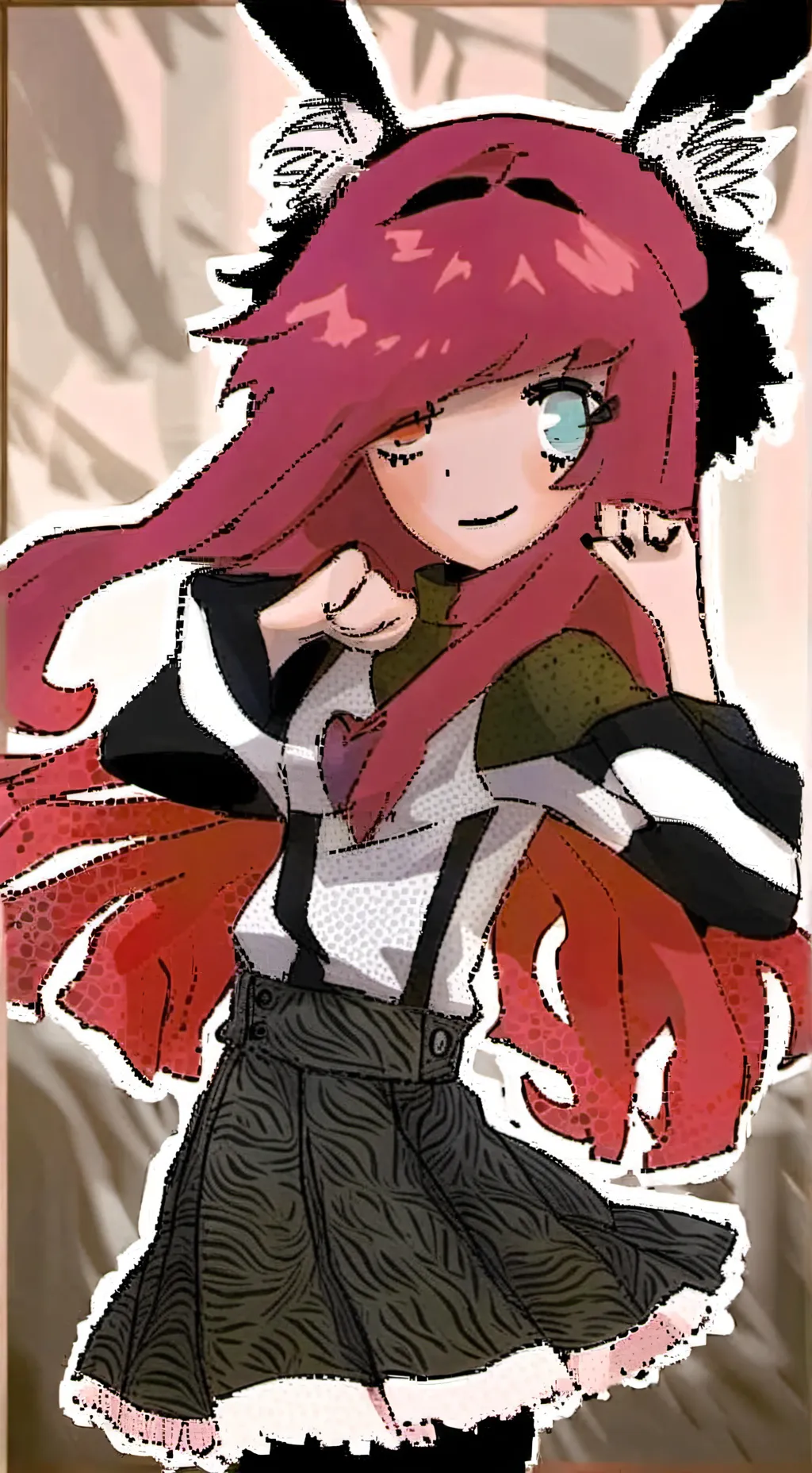 ai character: Kat background