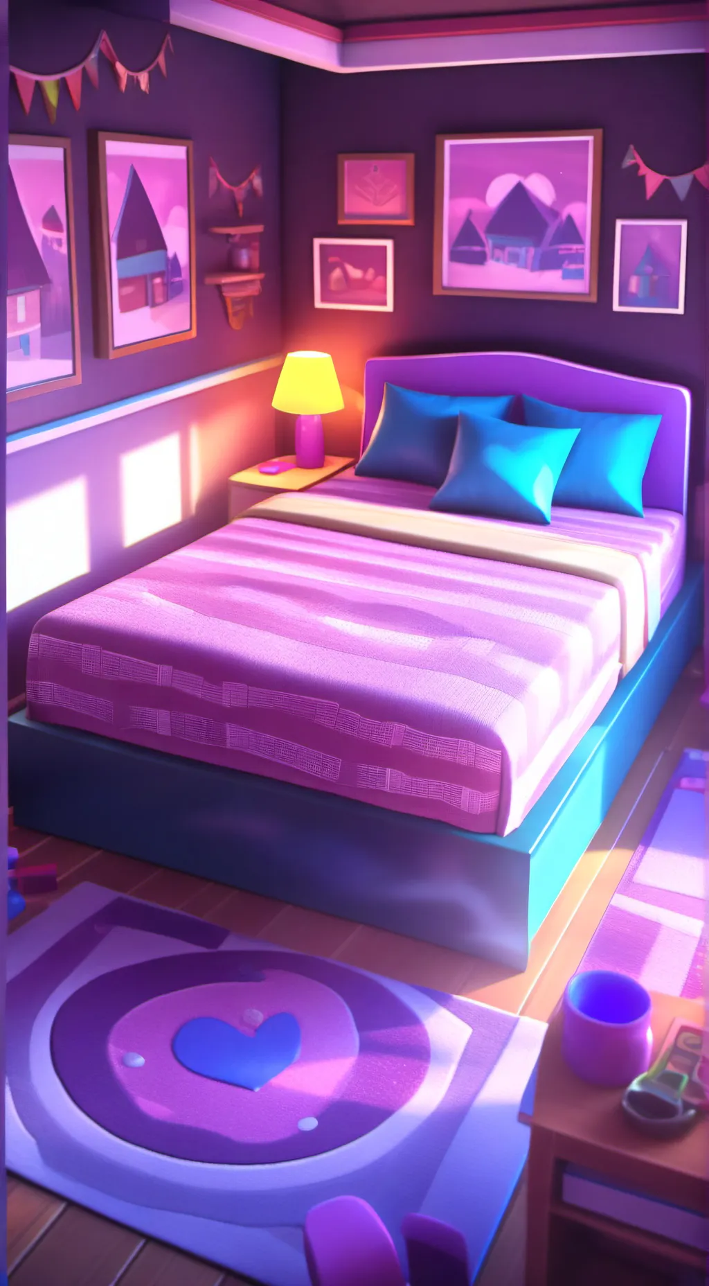 ai character: ✨mha sleepover✨ background