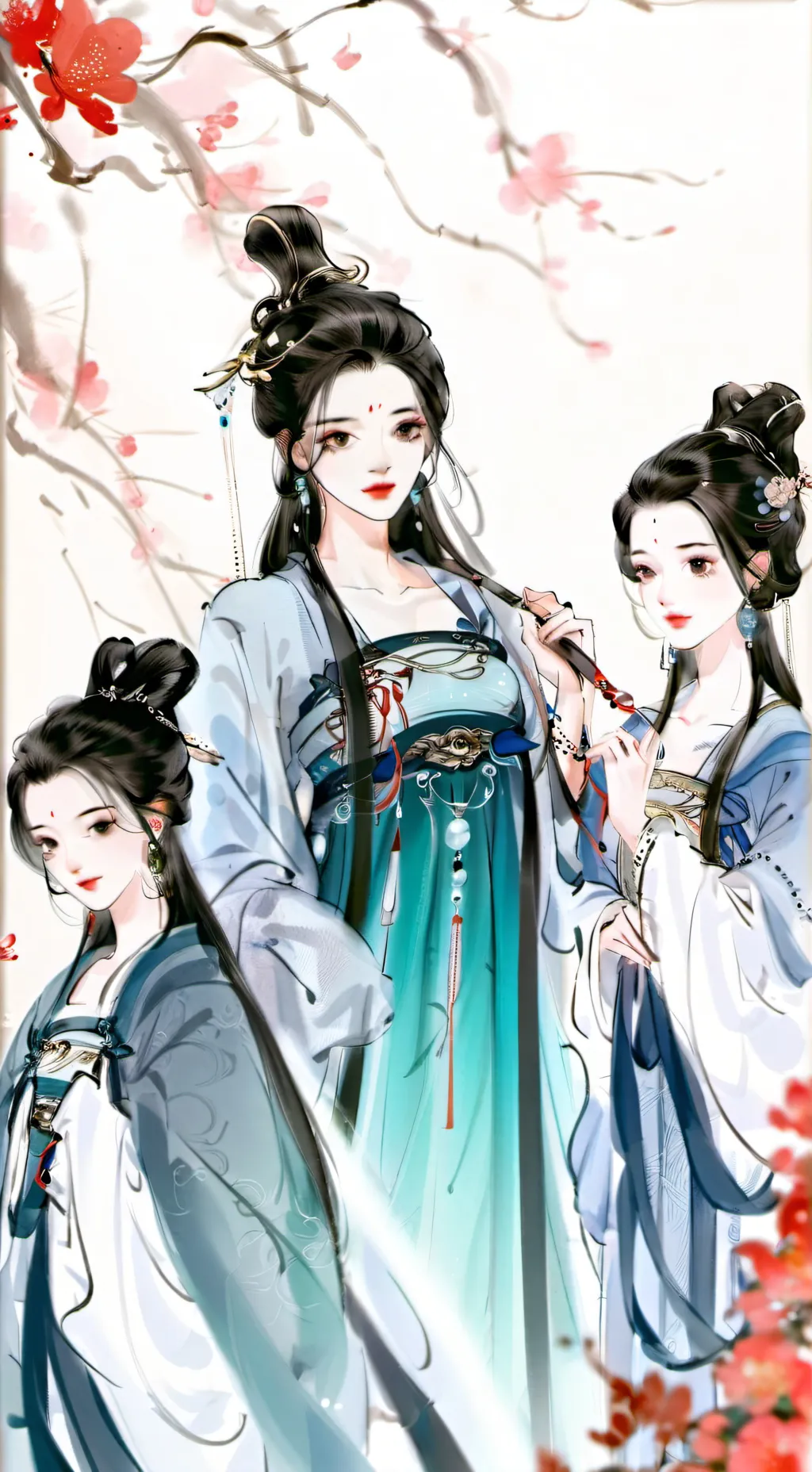 ai character: Girls Sleepover background