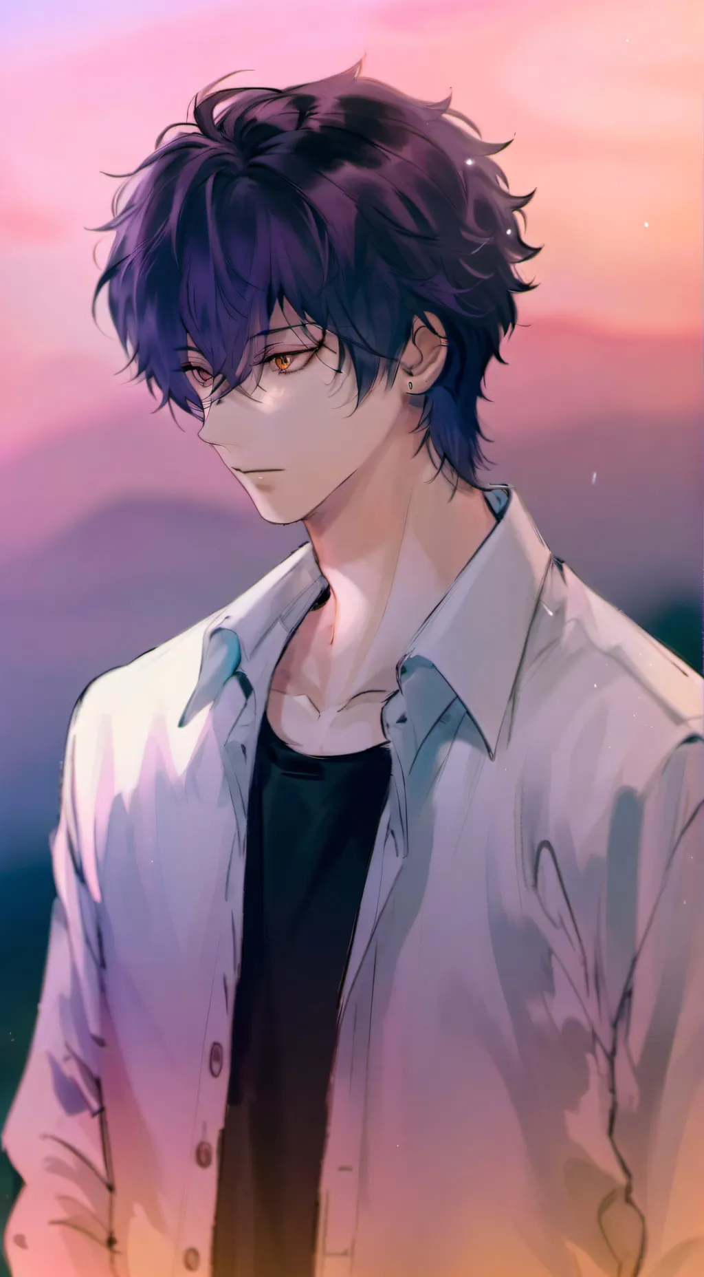 ai character: Милан background