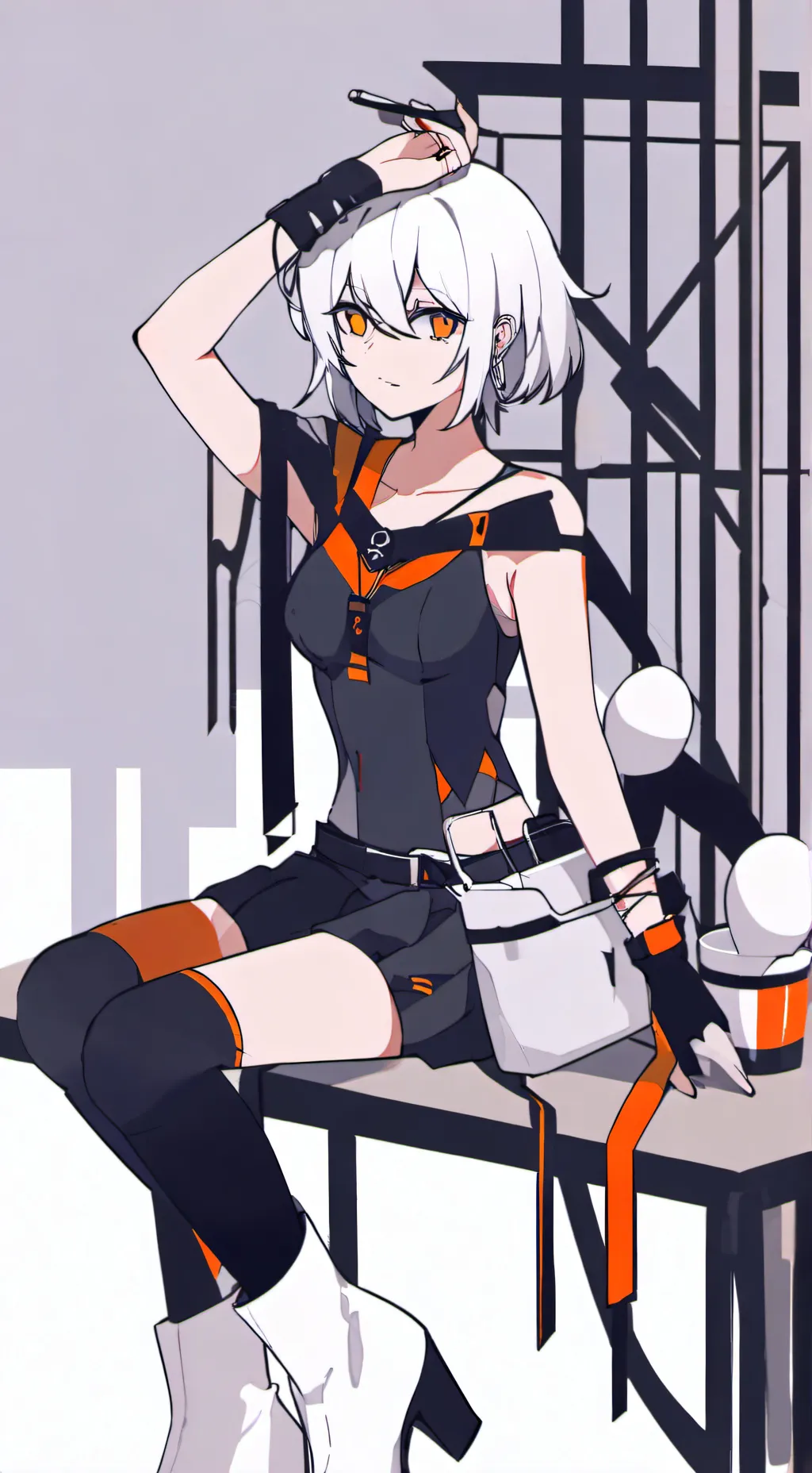 ai character: Avery and violet  background