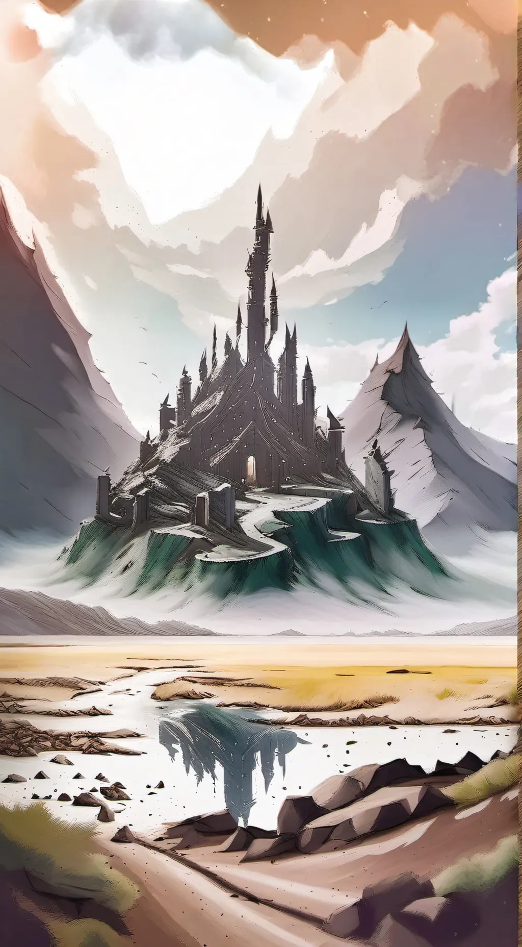 ai character: The Wasteland background