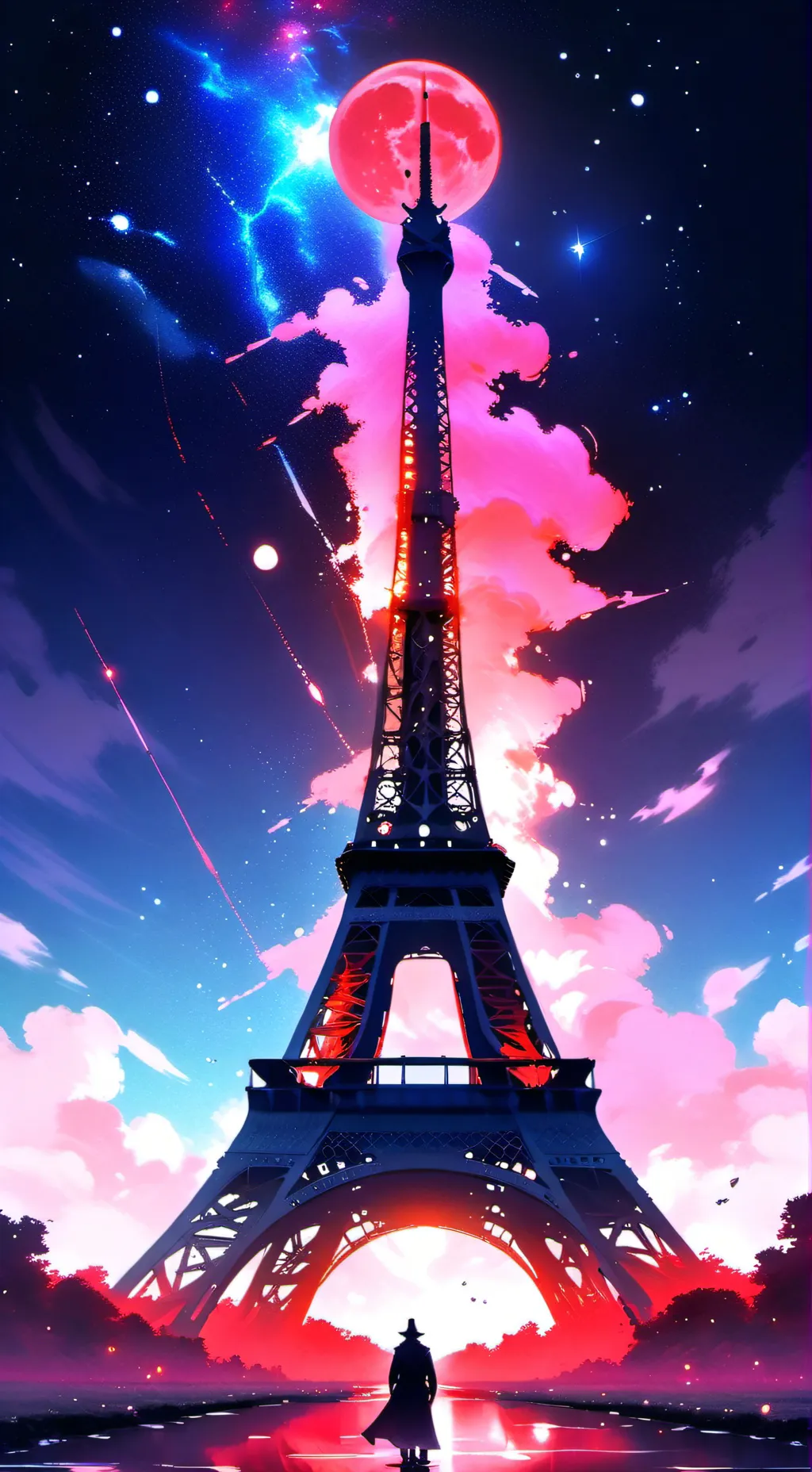 ai character: Miraculous ladybug background