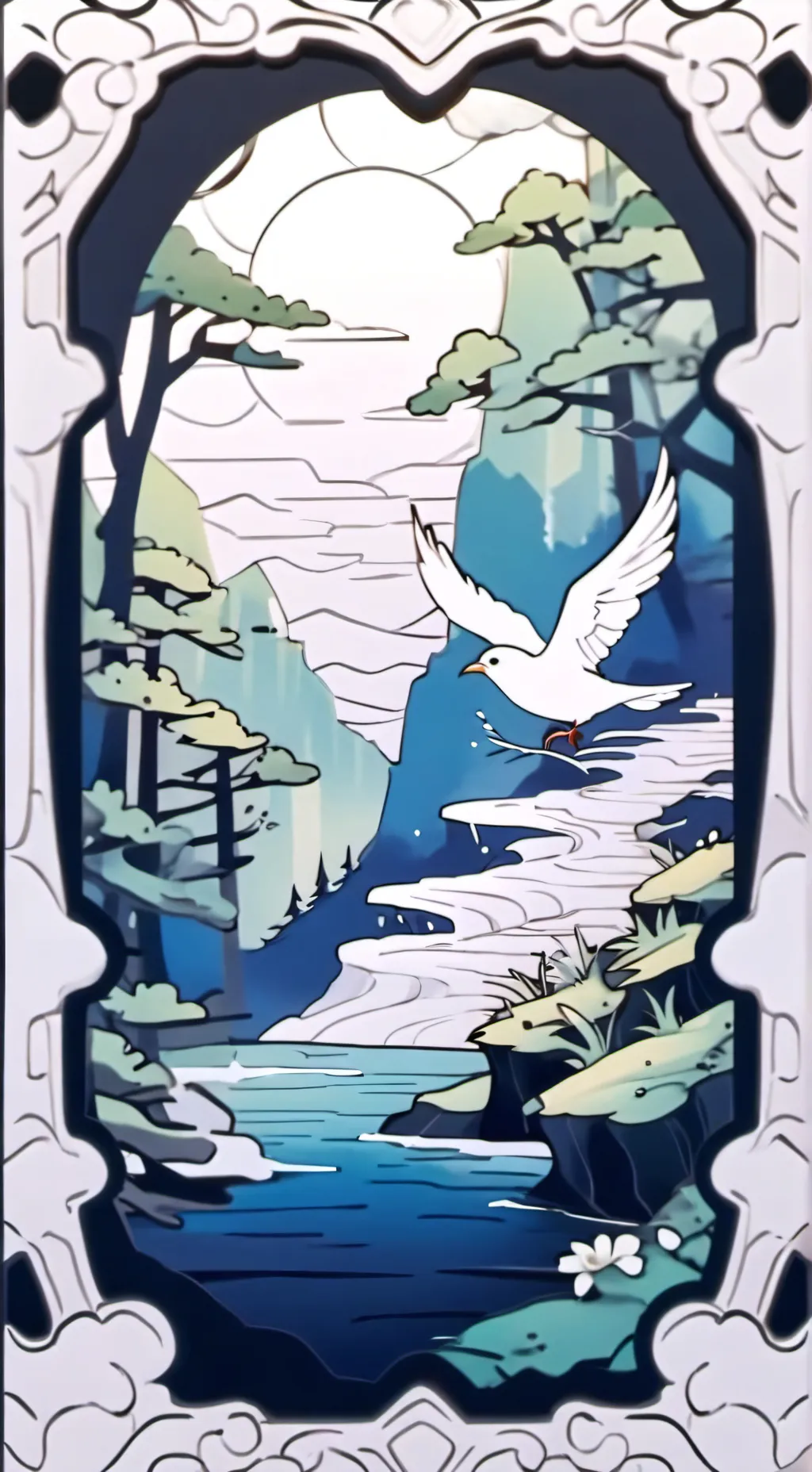 ai character: Ángel Dust Cielo 😇 background