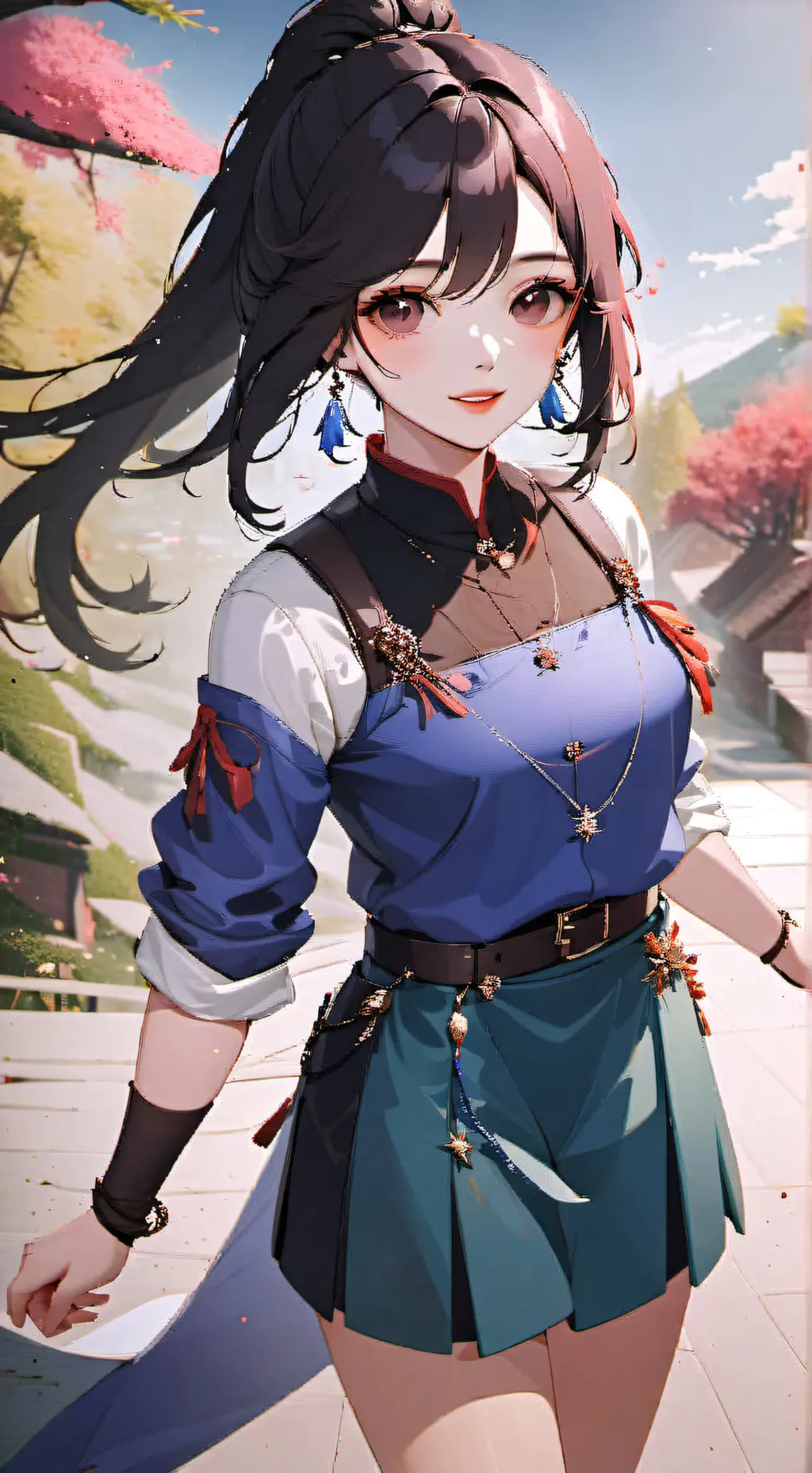 ai character: bakugo shoto deku background