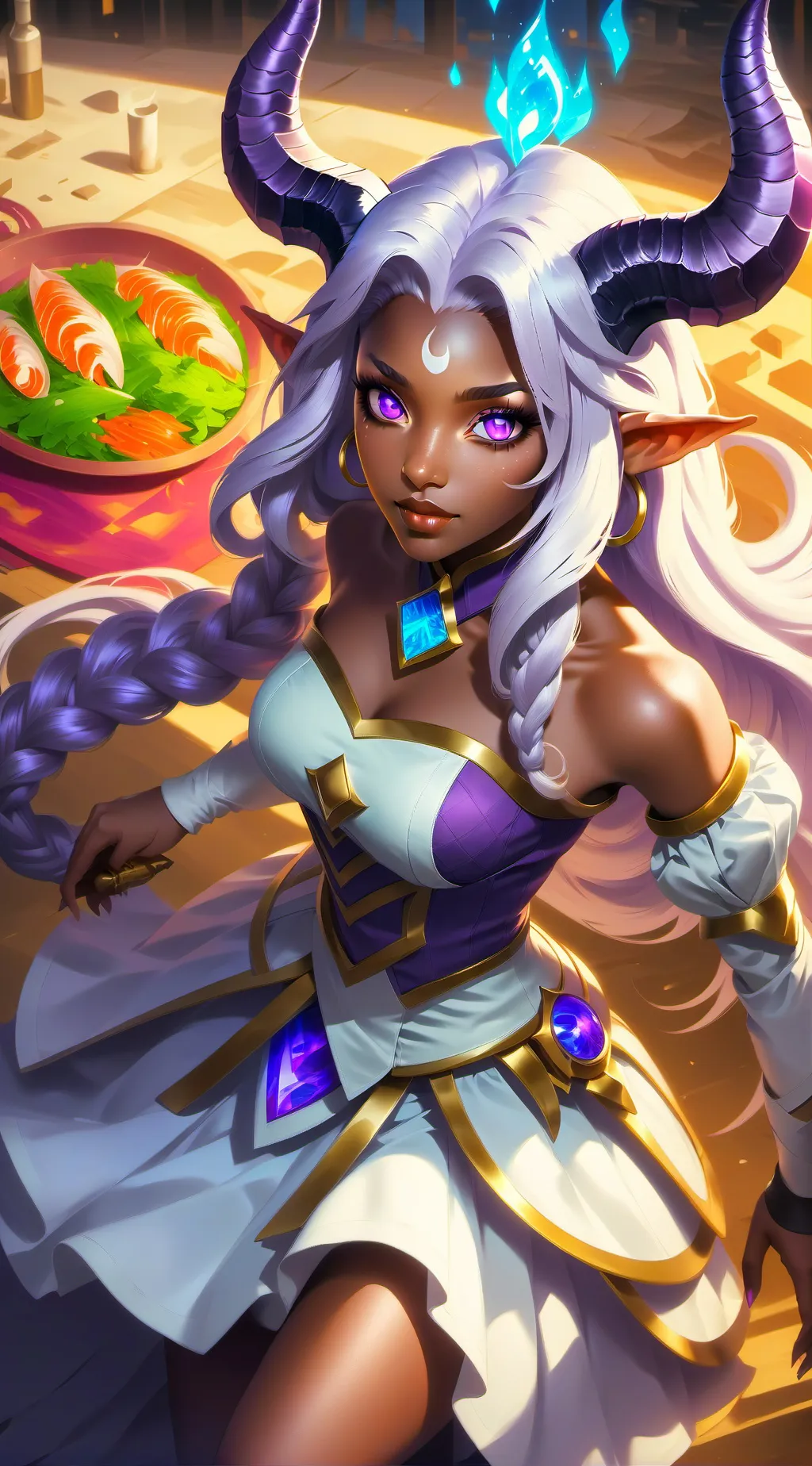 ai character: 💜Ash💜 background