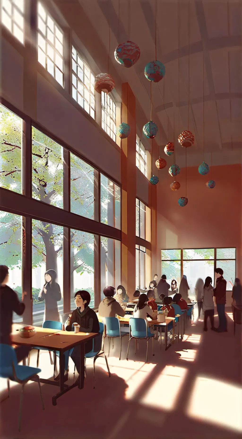 ai character: School background