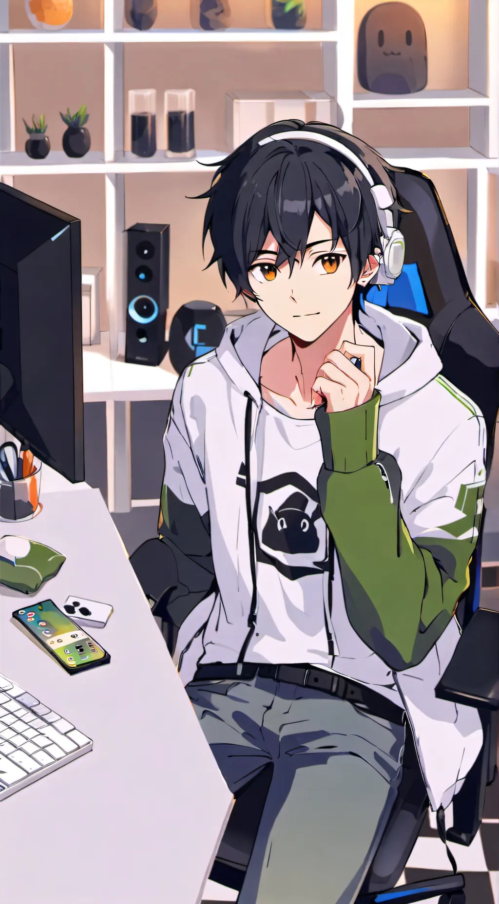 ai character: Lee background