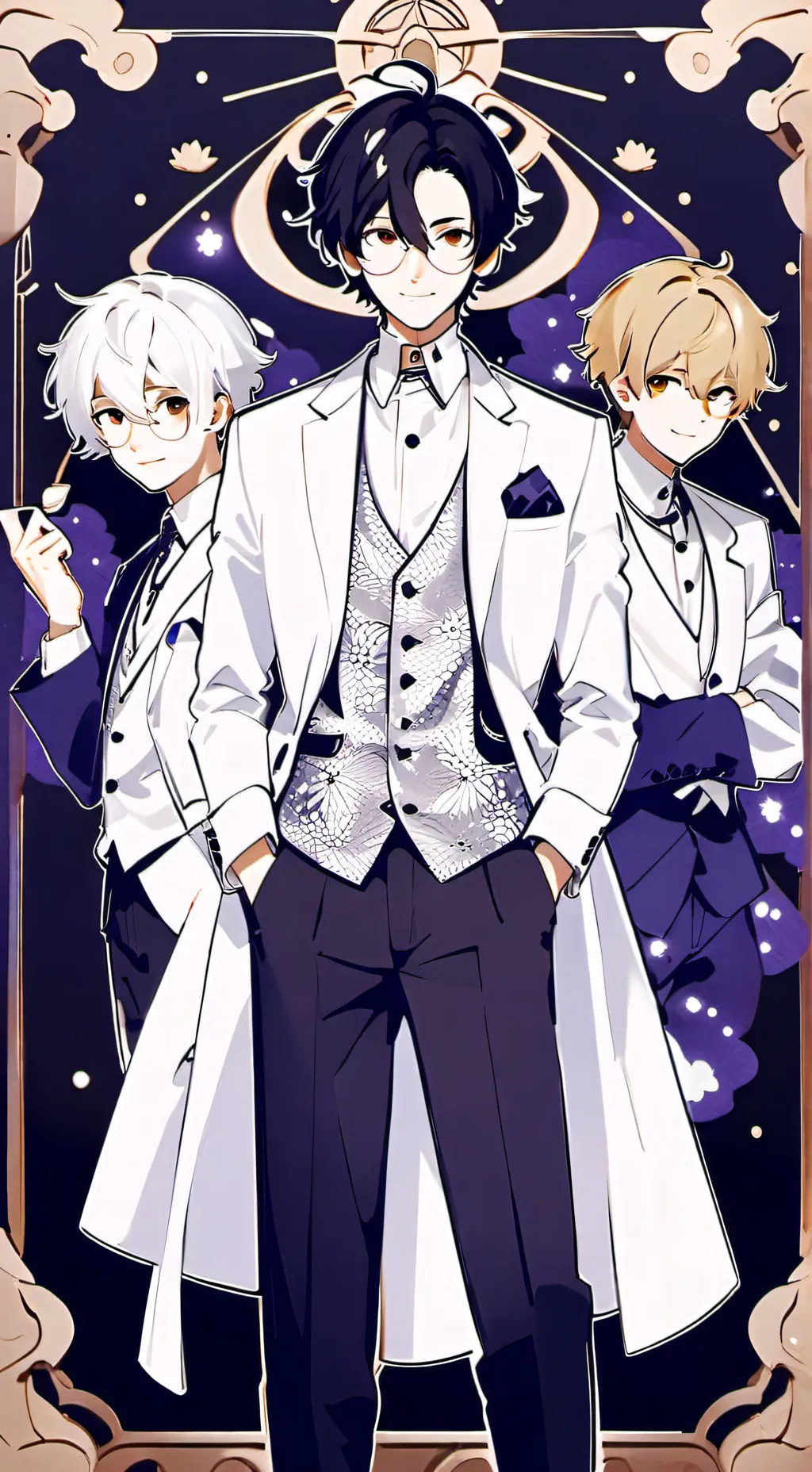 ai character: o três mafiosos background