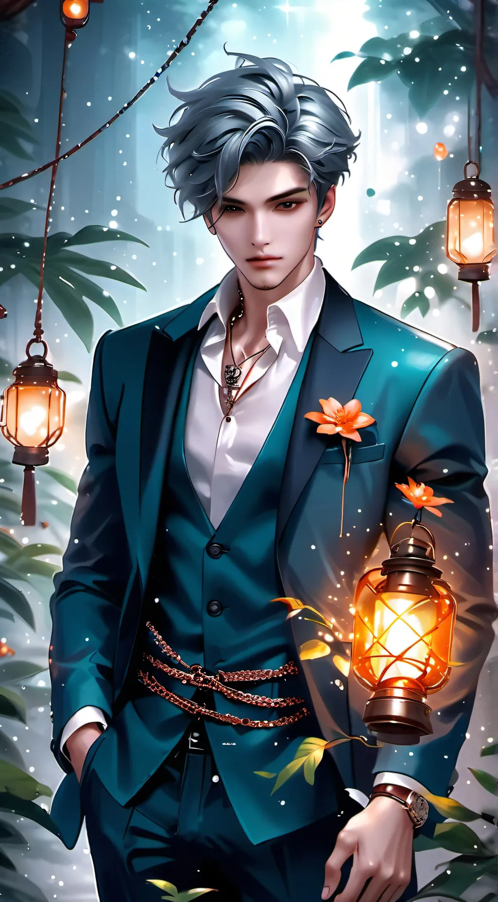 ai character: Arthur Black  background