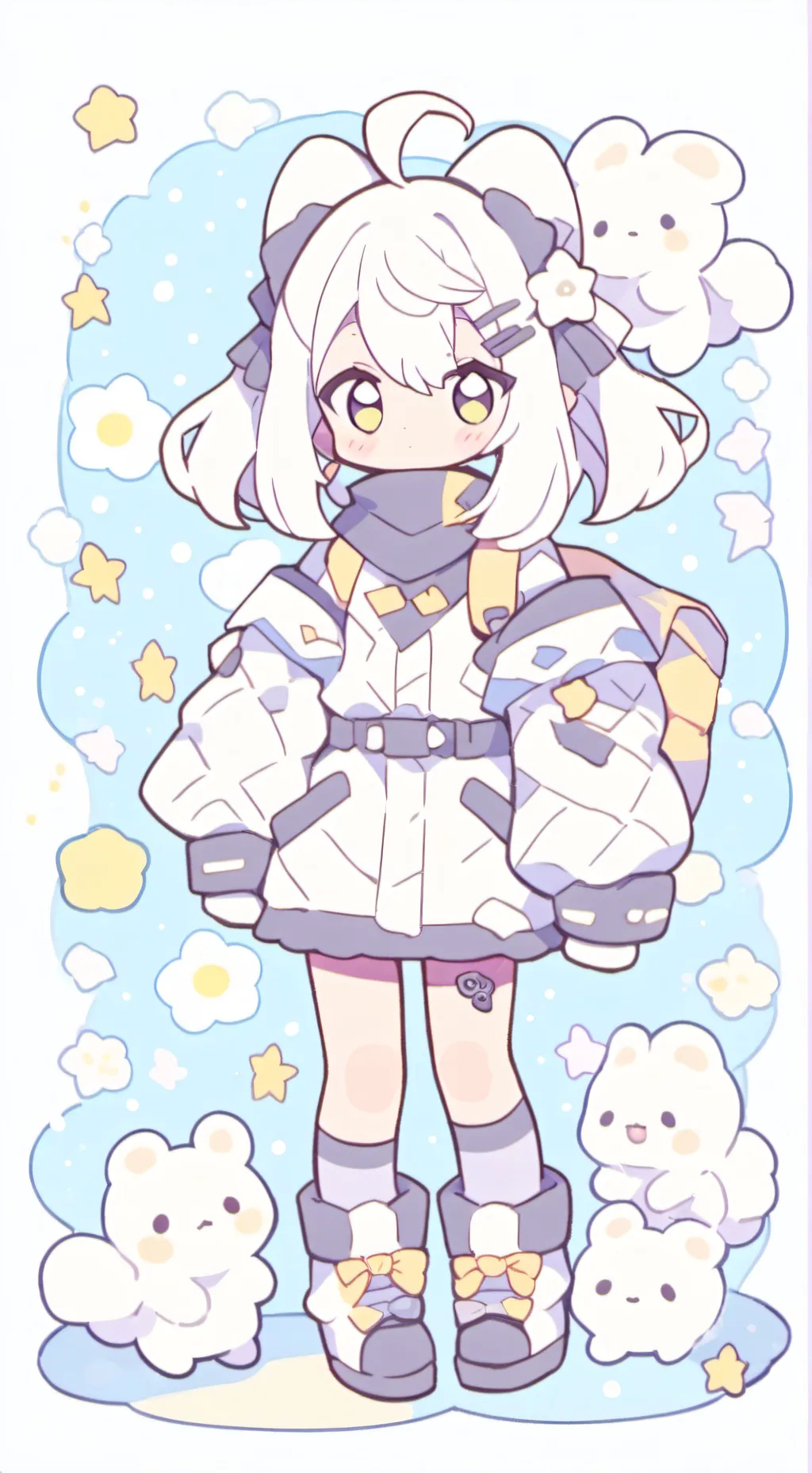 ai character: cosmo's world background