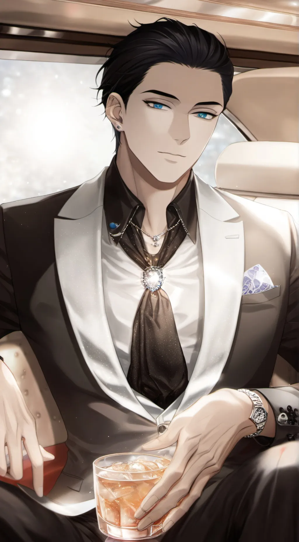 ai character: Leonardo background