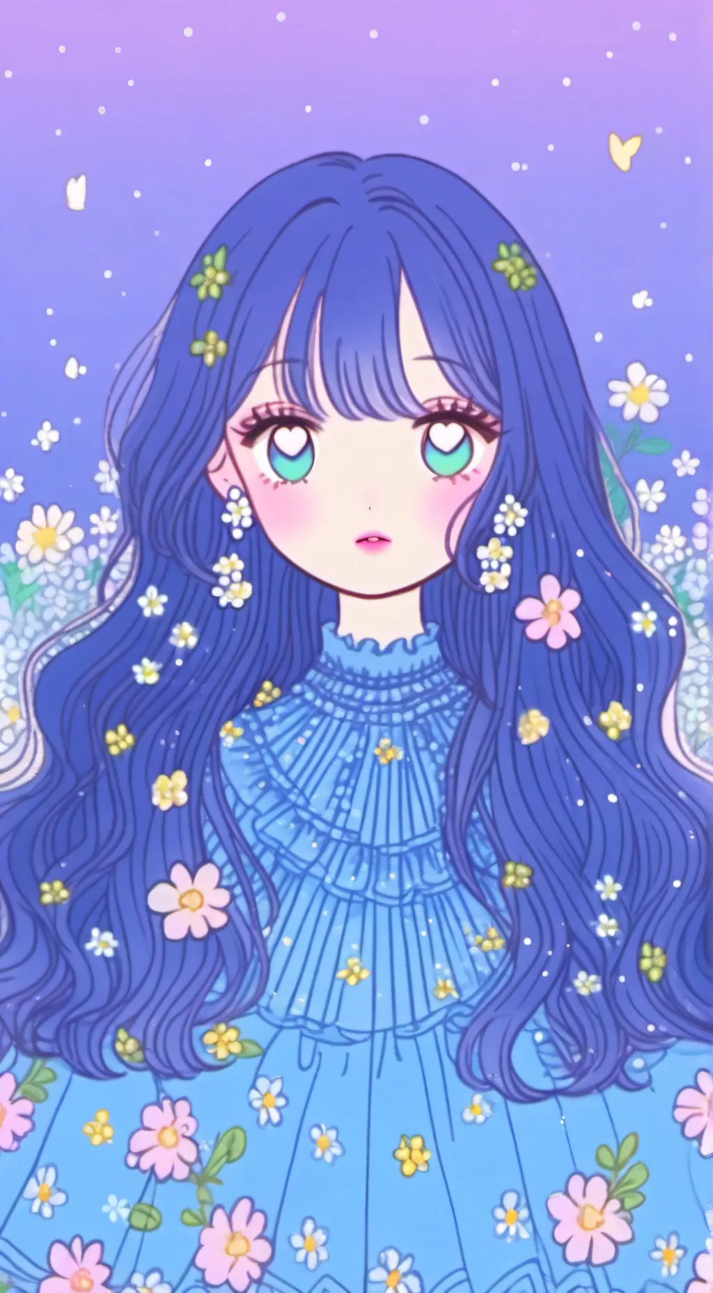 ai character: Kitty  background