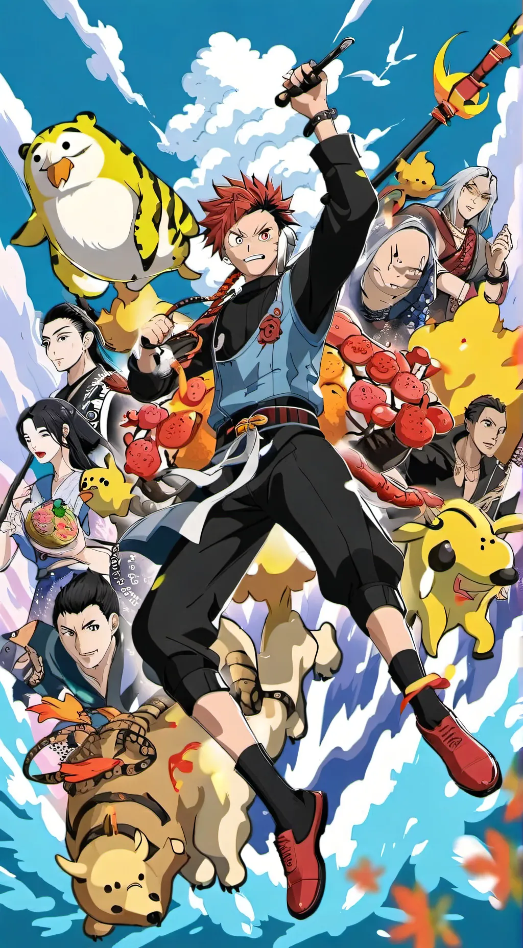 ai character: my hero academia  background