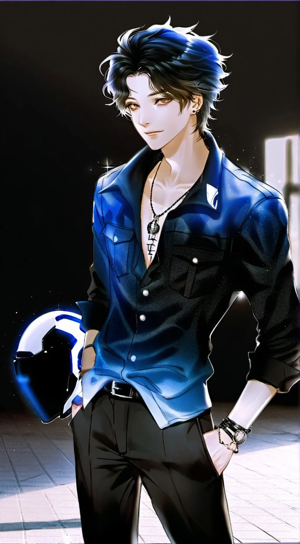 ai character: Kelvyn background