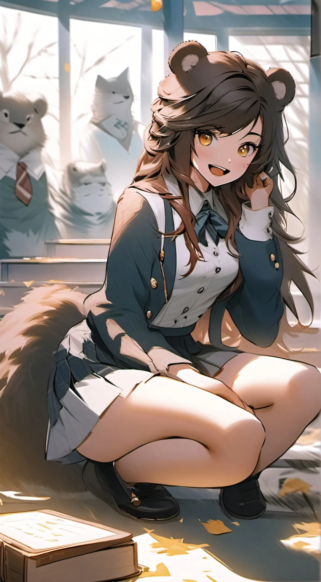 ai character: Nezi Bestie  background