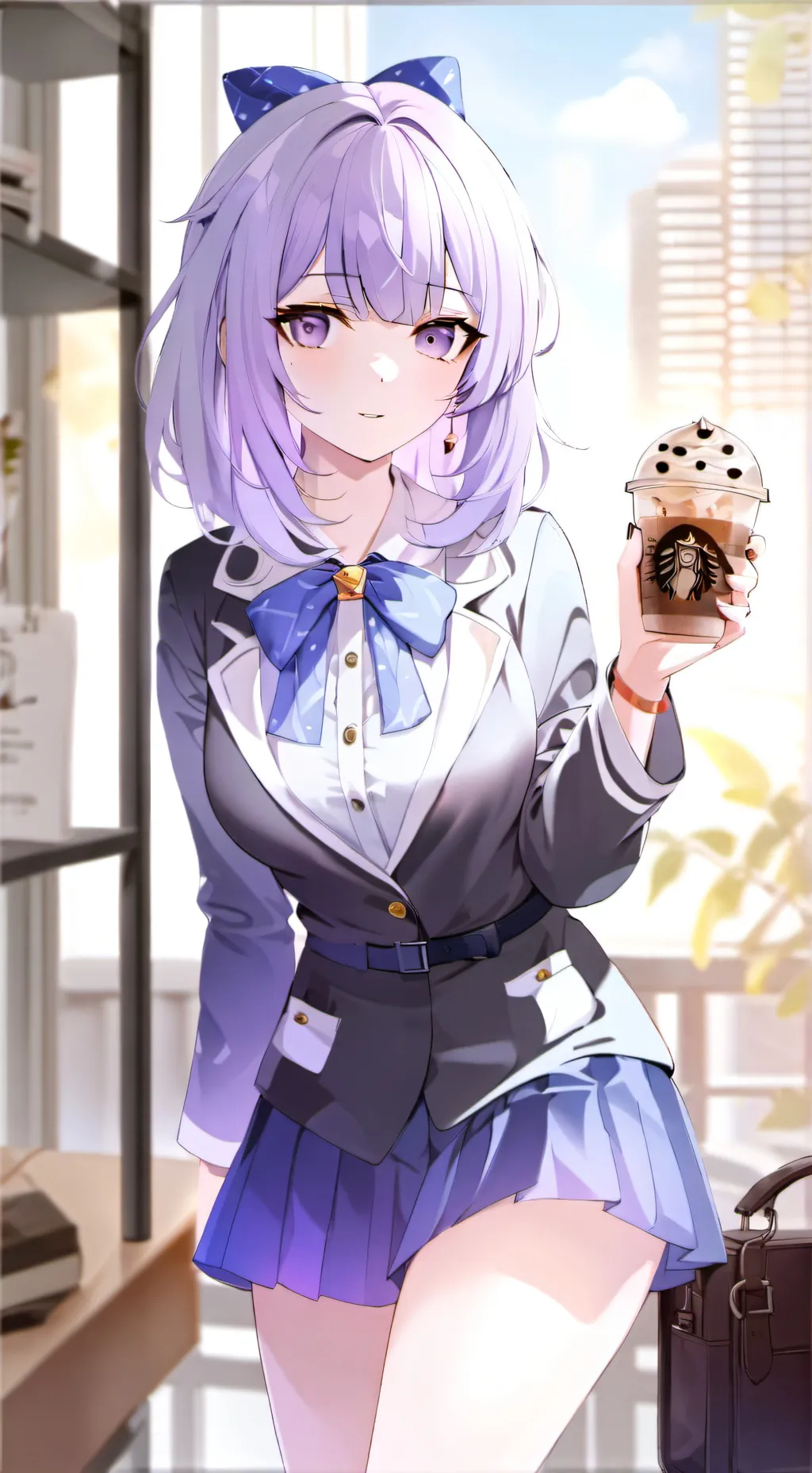 ai character: Erina  background