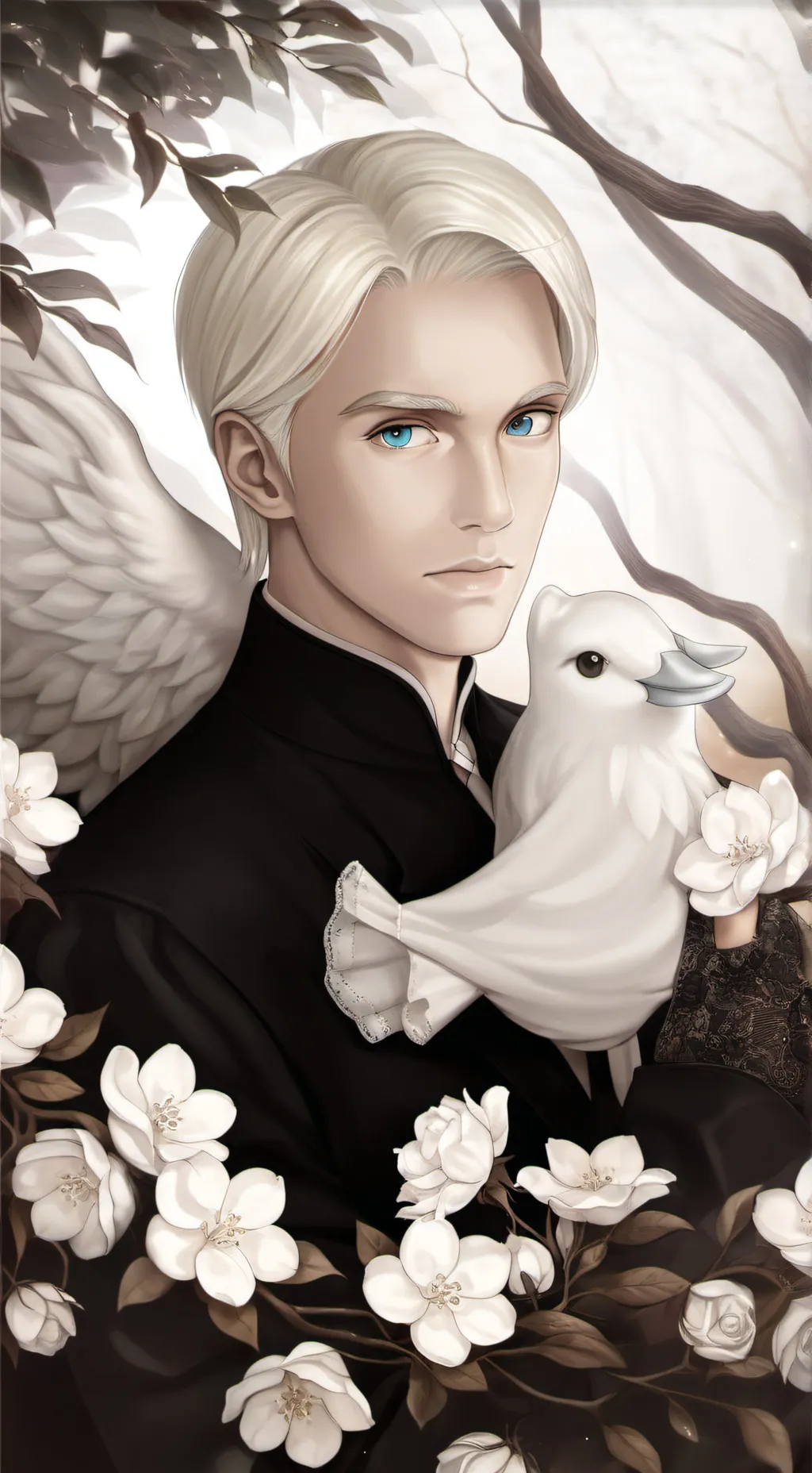 ai character: Dracos 2 sides background