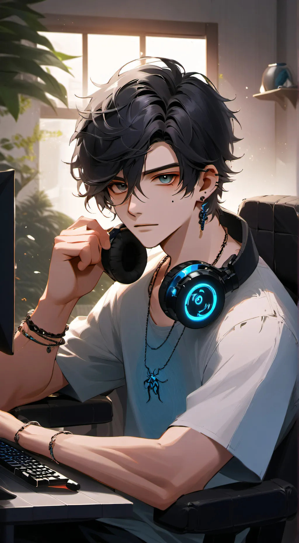 ai character: Zane Colt  background