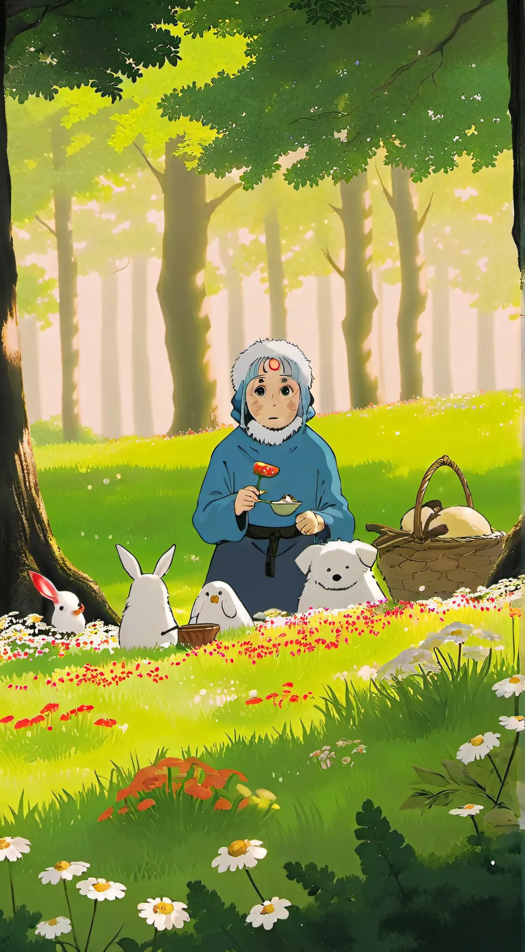 ai character: Forsaken background