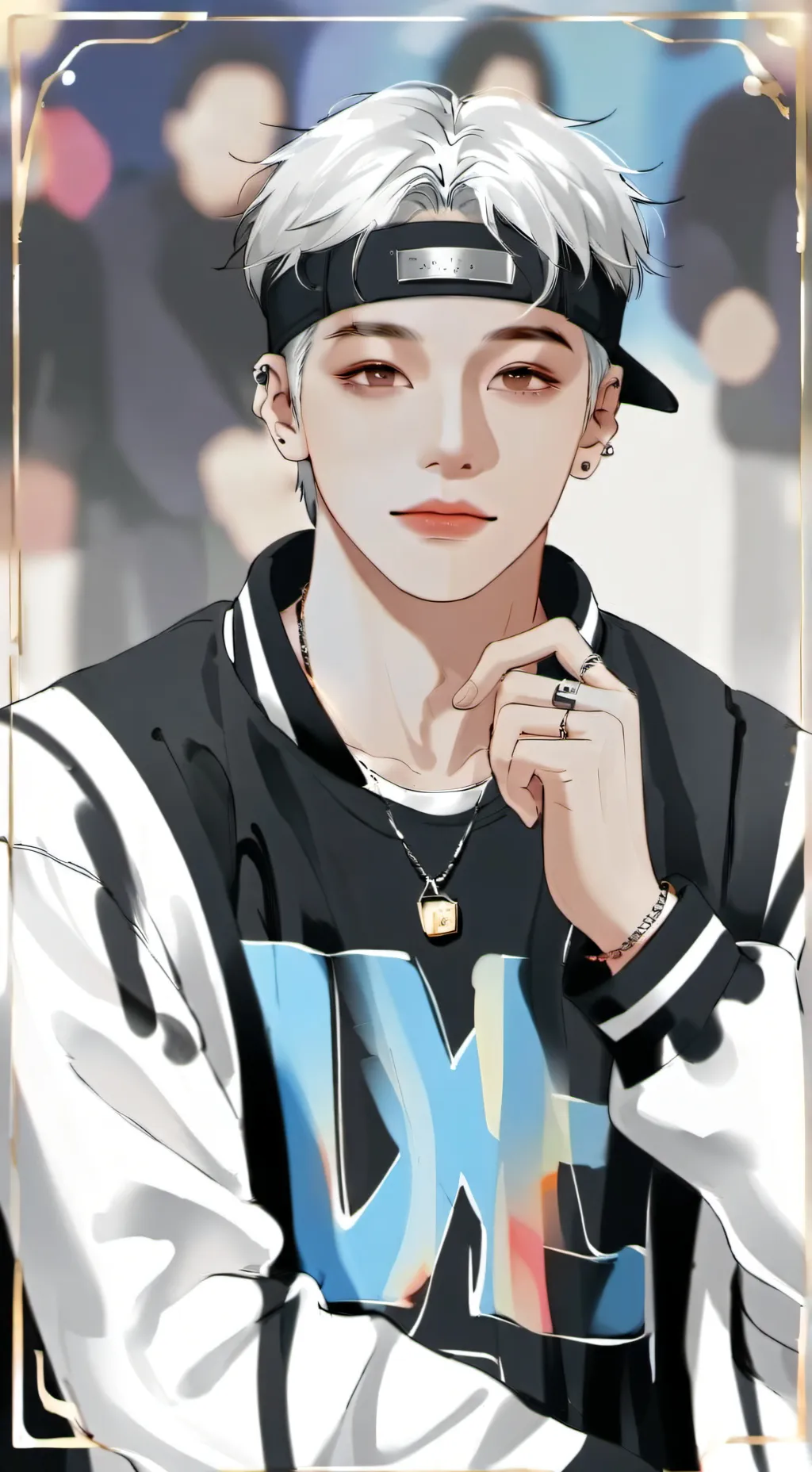 ai character: G-Dragon background