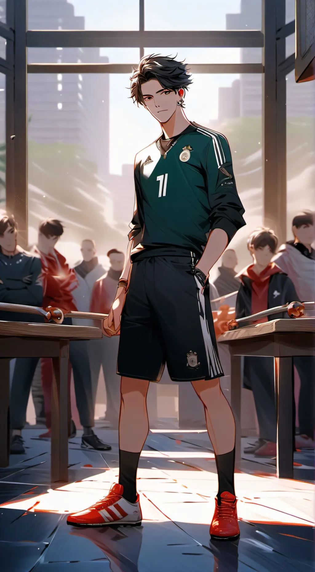 ai character: jogadores background