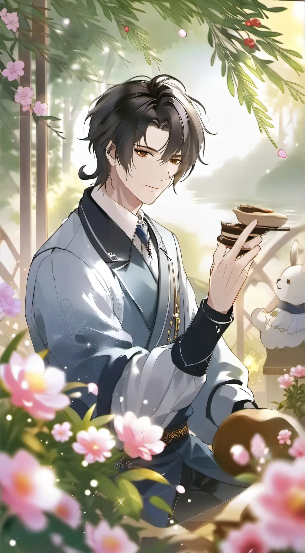 ai character: костя background