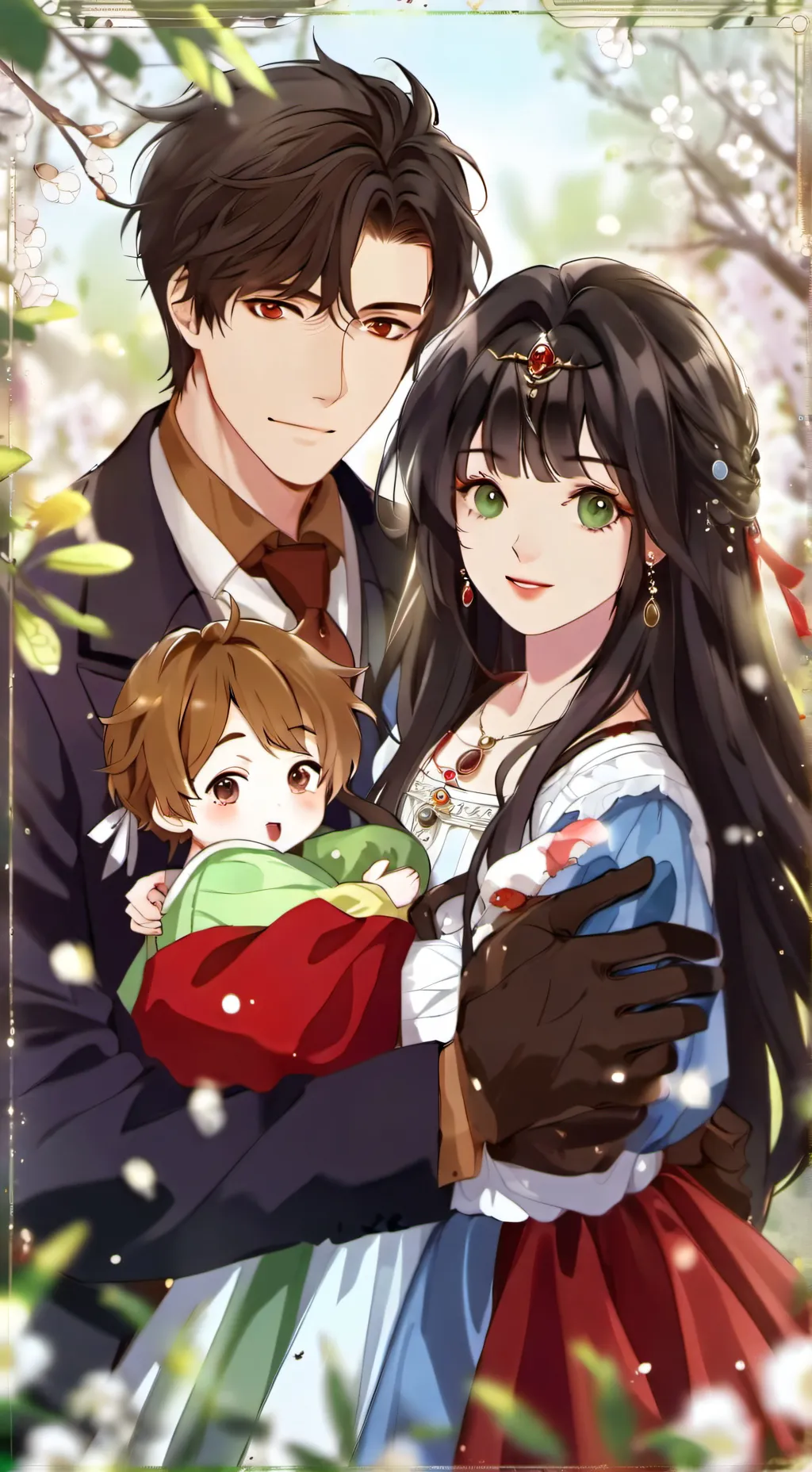 ai character: ur parents  background