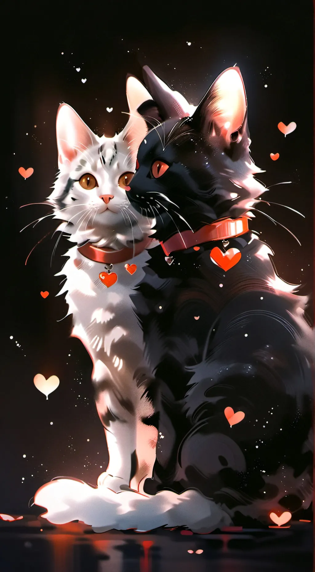 ai character: Wenda X Gray background