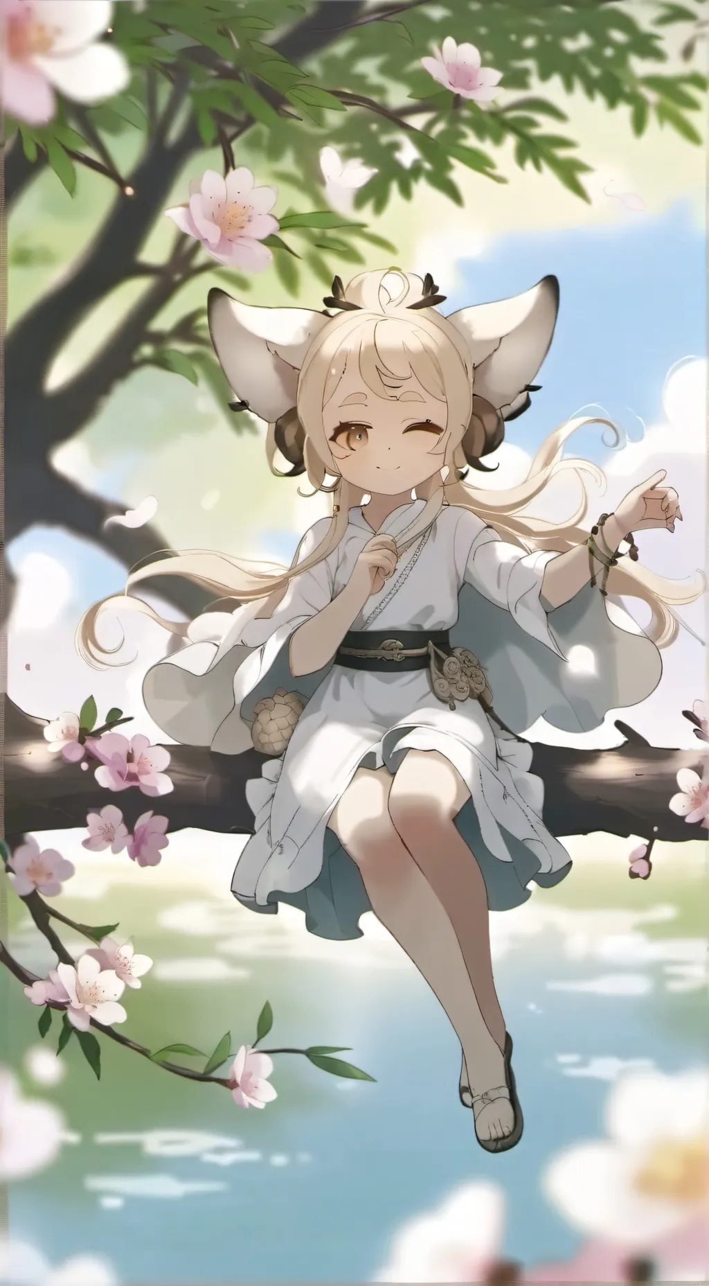 ai character:  Angel 🩷❤️ background