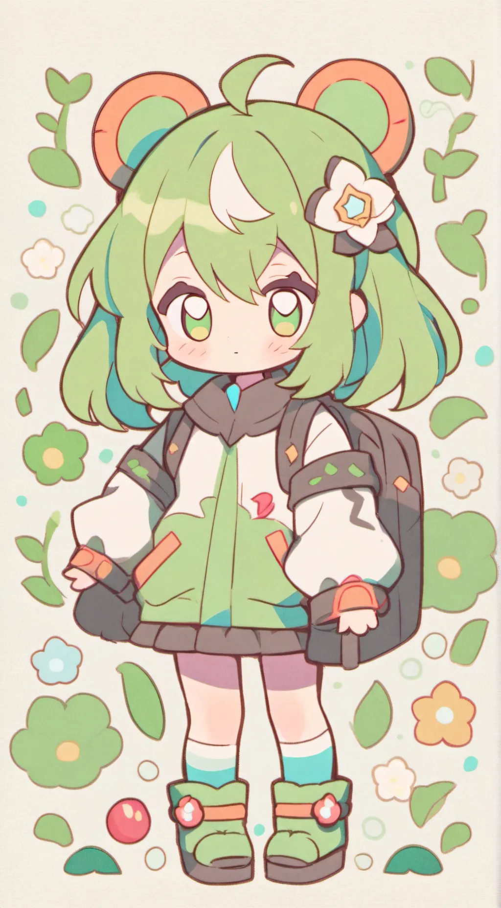 ai character: fen background