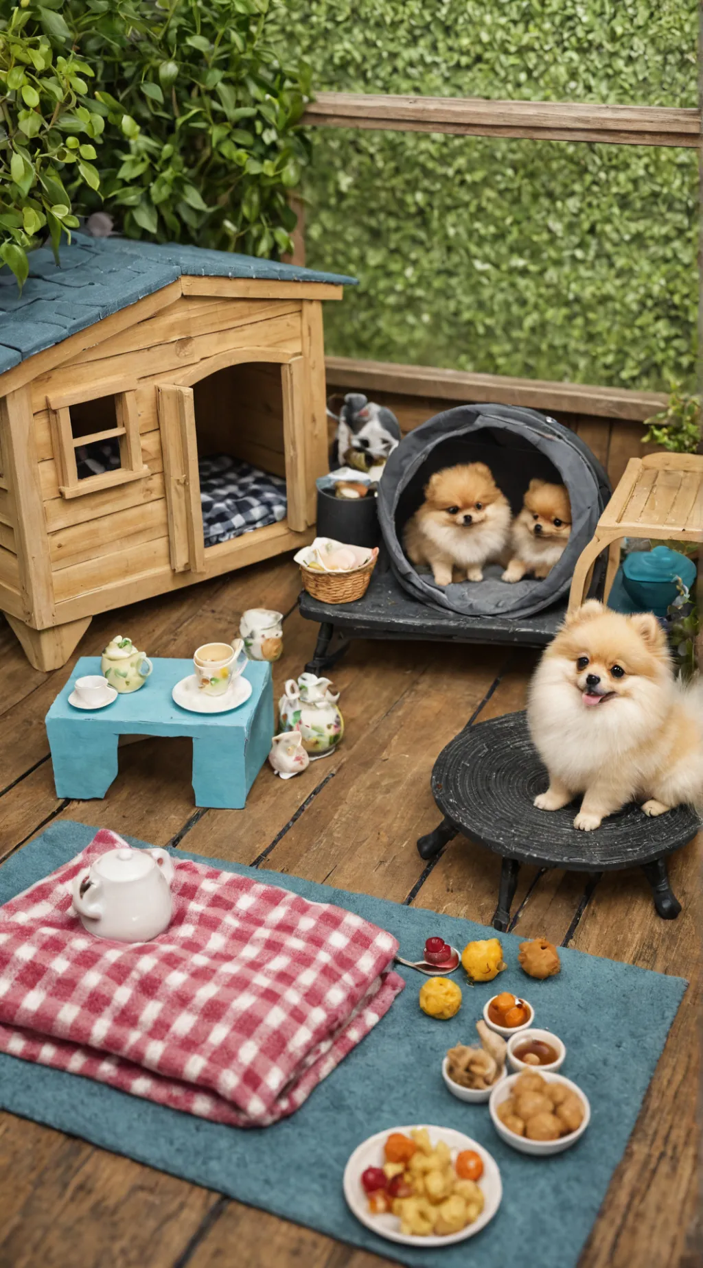 ai character: Xilo,Cilo and ali background