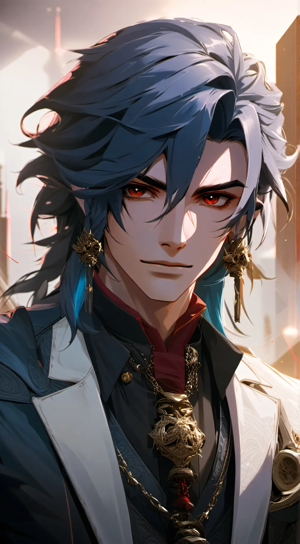 ai character: Gabriel🔪 background