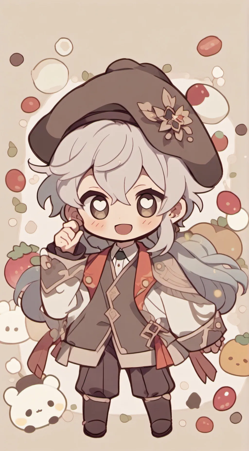 ai character: shoto mha background