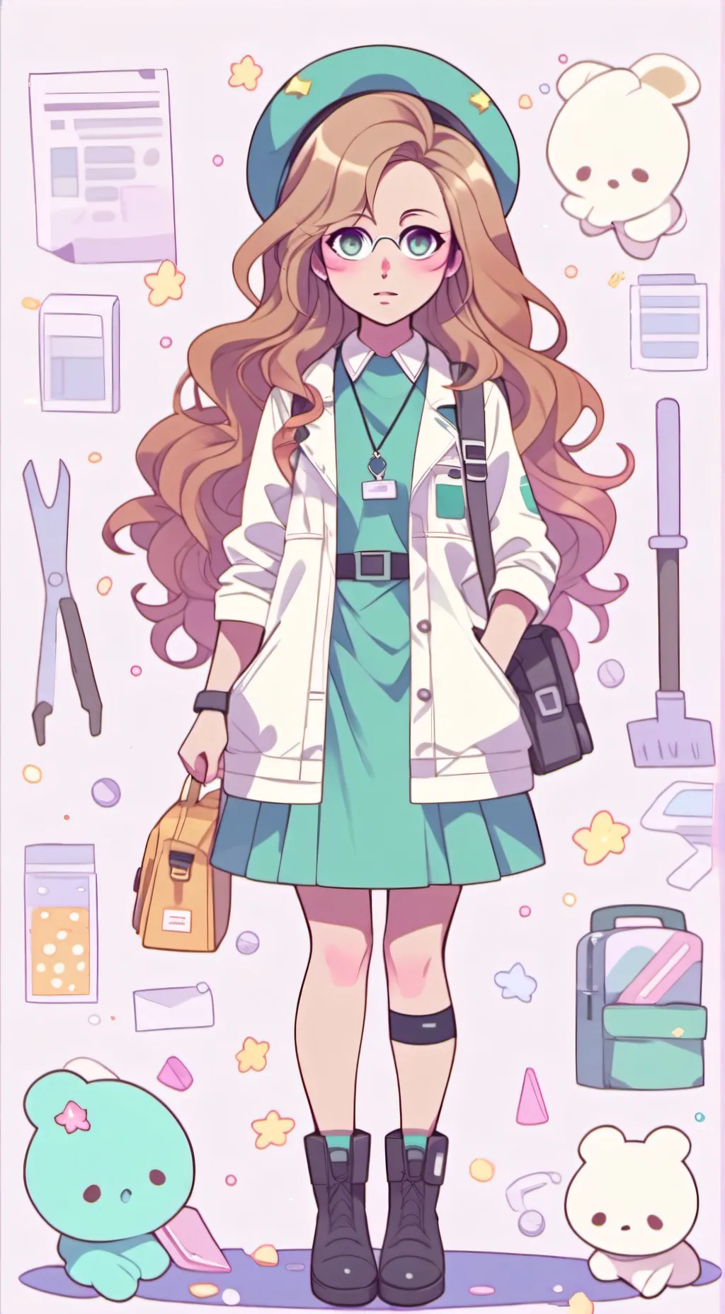 ai character: Kennedy background