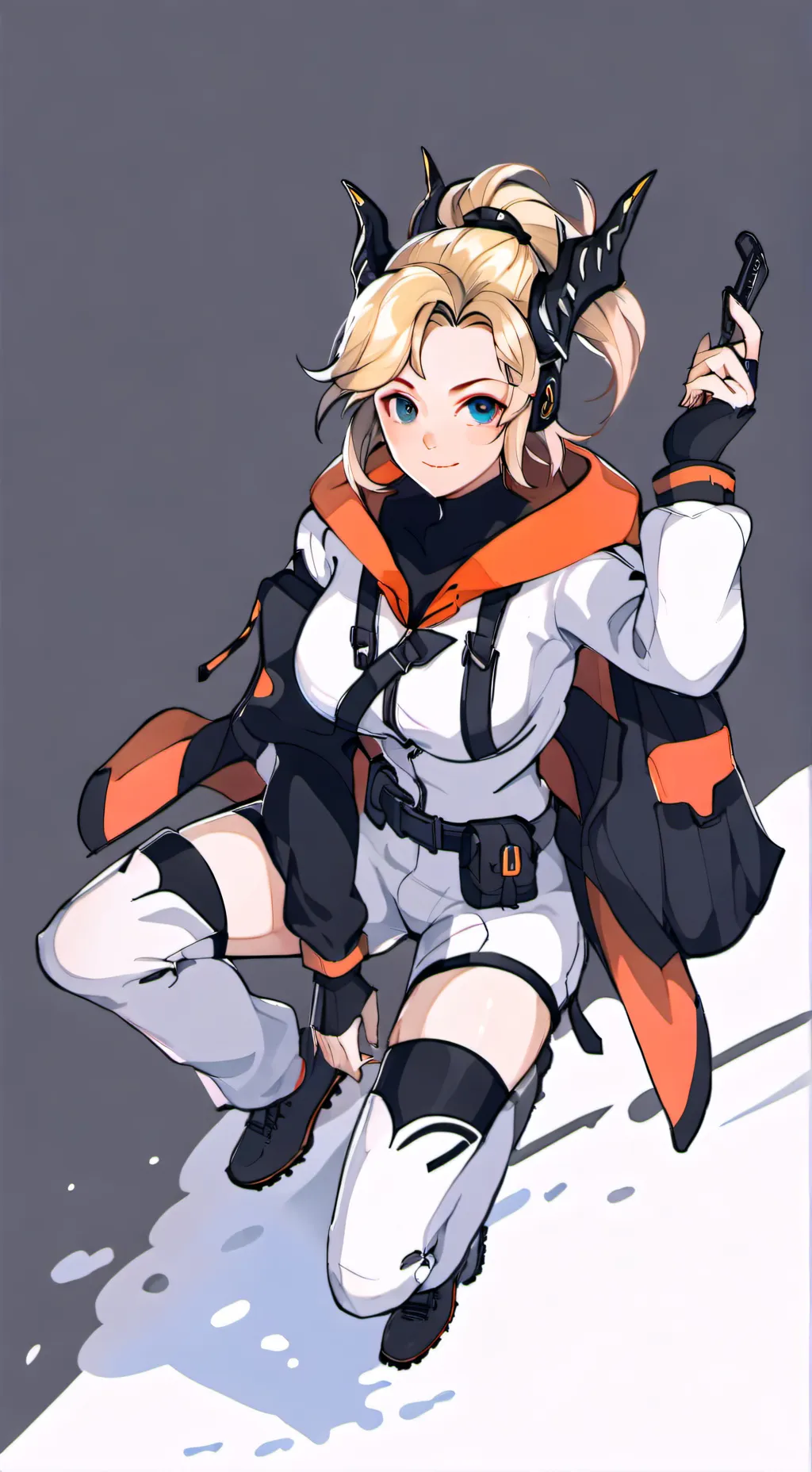 ai character: Eliz❤️ lacazadora  background