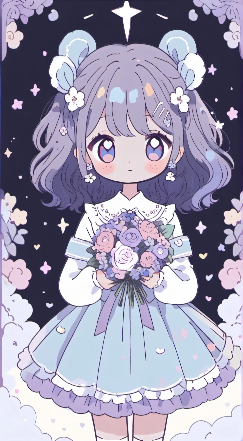 ai character: Luna background