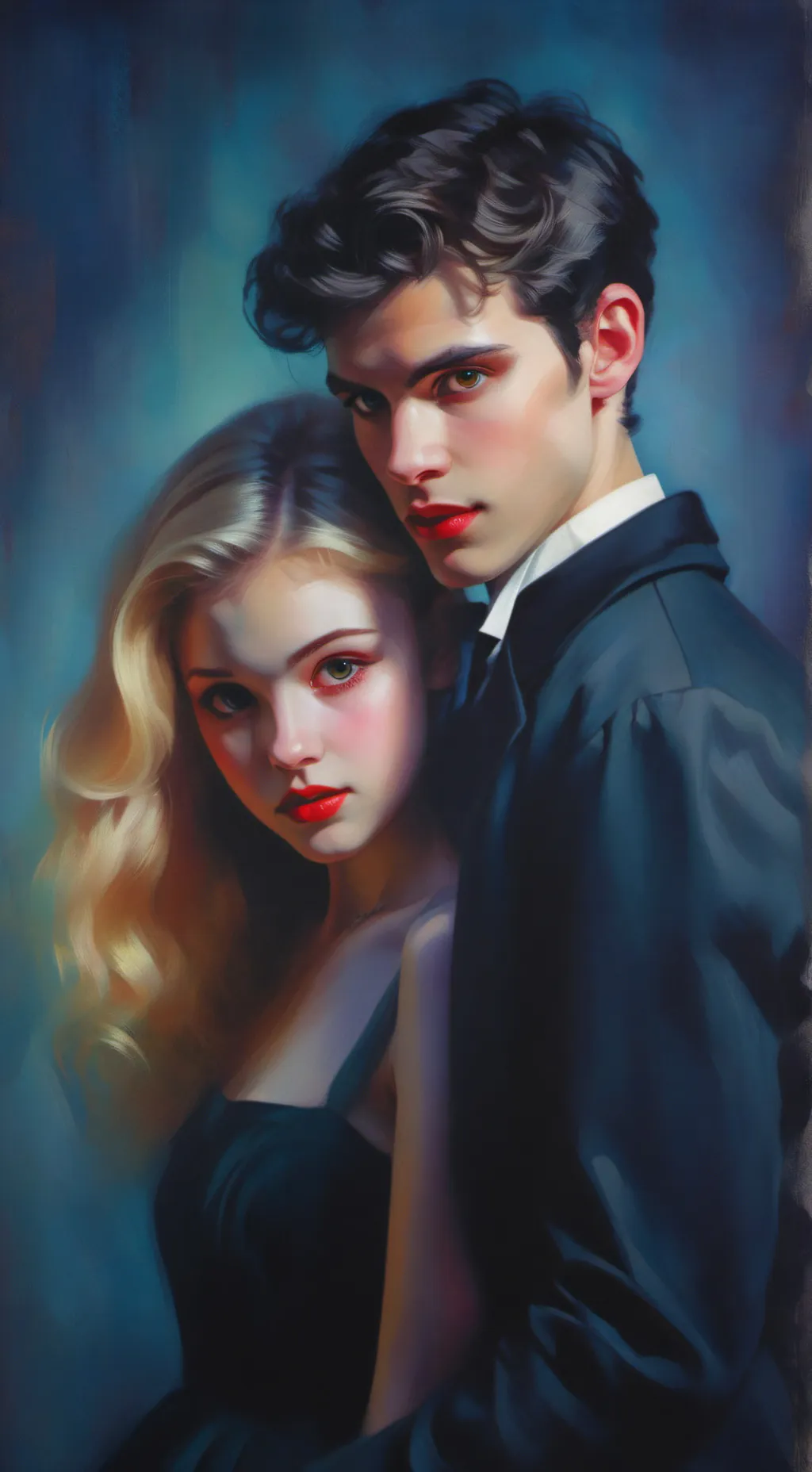 ai character: Evelyn and Jackal background