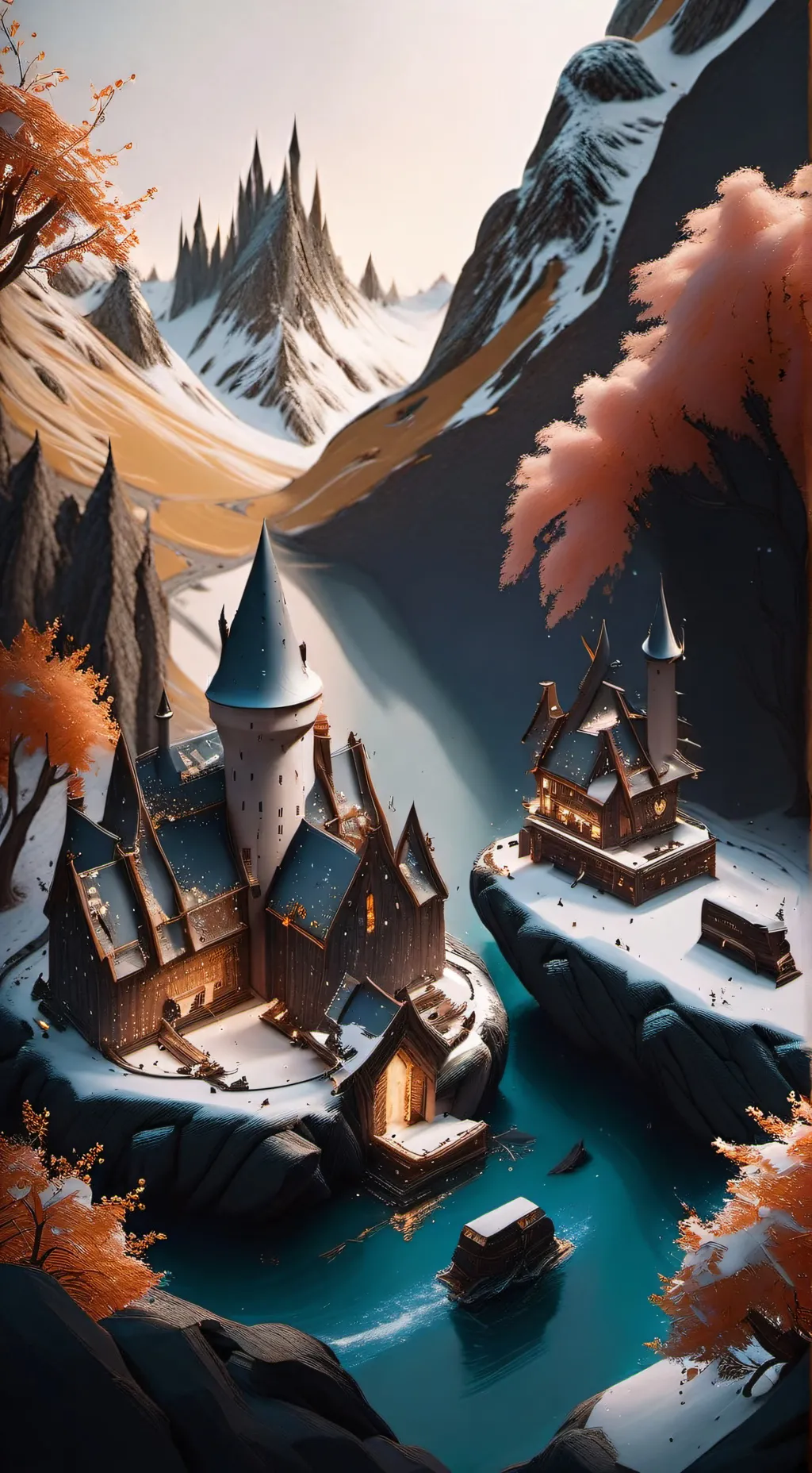 ai character: Hogwarts  background