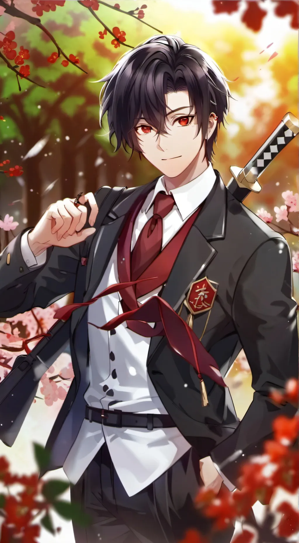 ai character: Swordsman School background