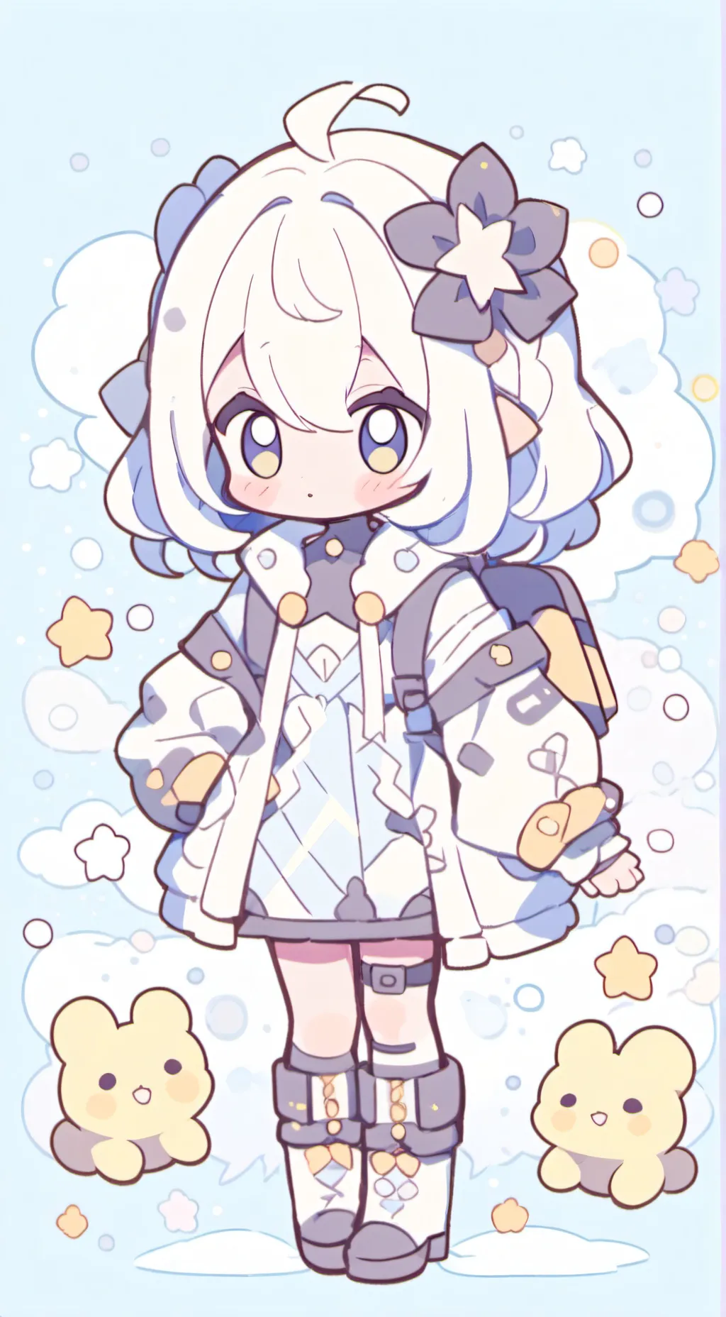 ai character: Sharkey(my OC) background